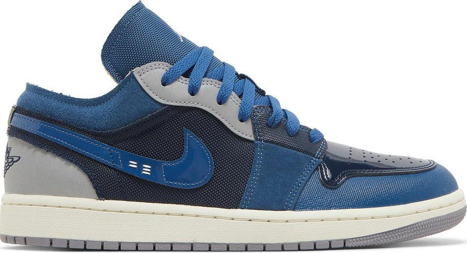 Air Jordan 1 Low SE Craft  Inside Out   Obsidian  DR8867-400 - Sneaker Replica Workshop