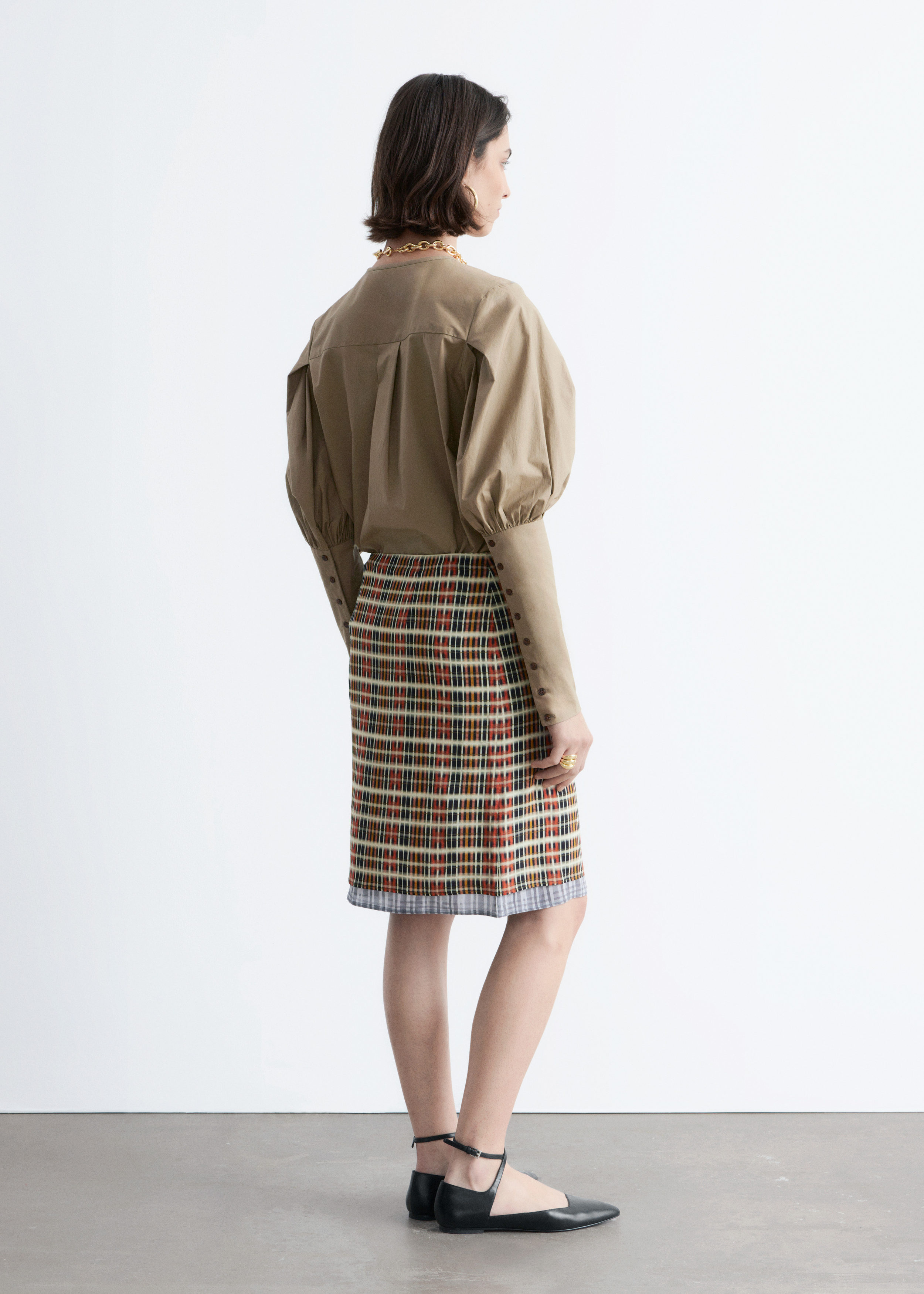 & Other Stories PUFF-SLEEVE BLOUSE
