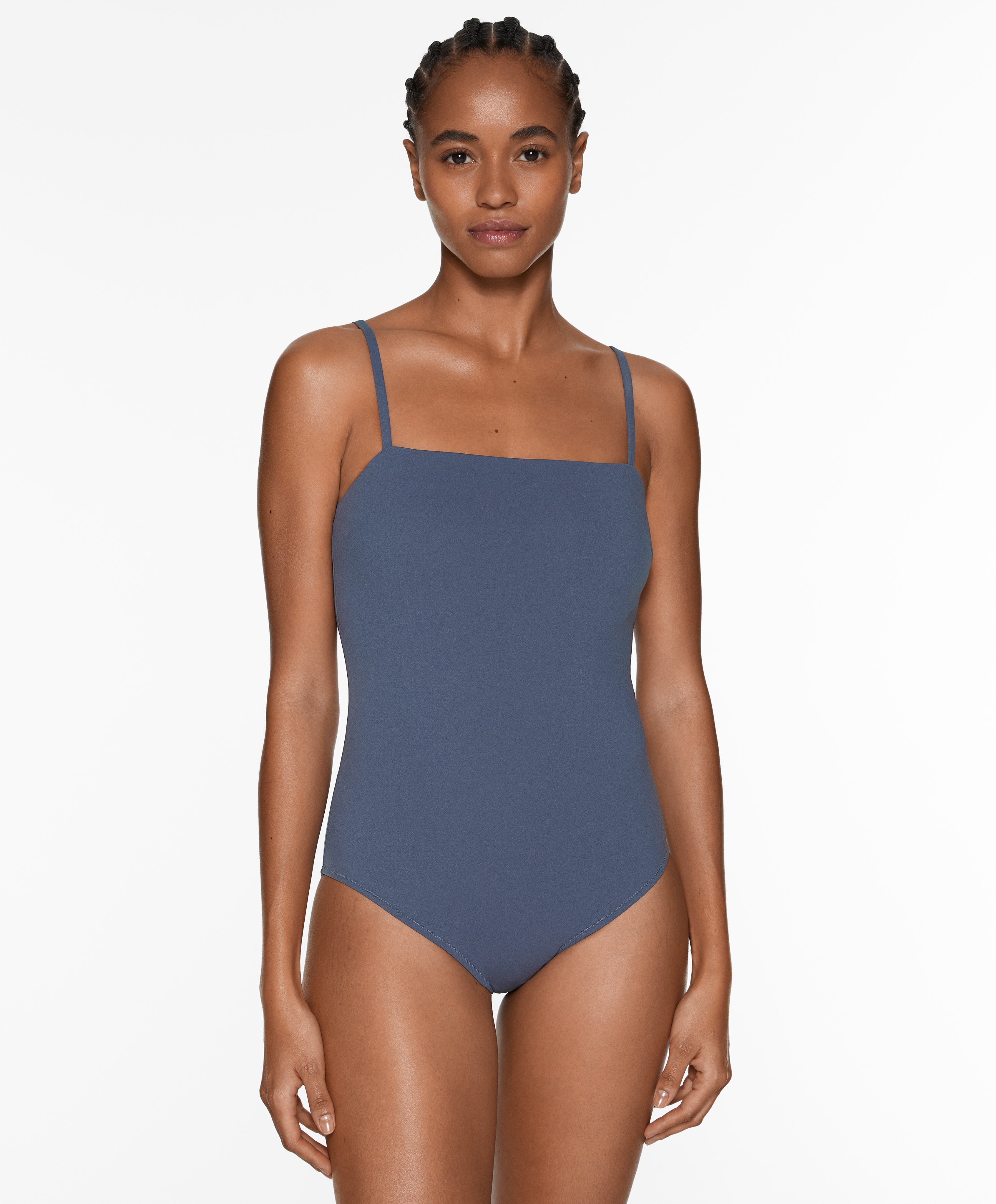OYSHO Compressive bandeau swimsuit