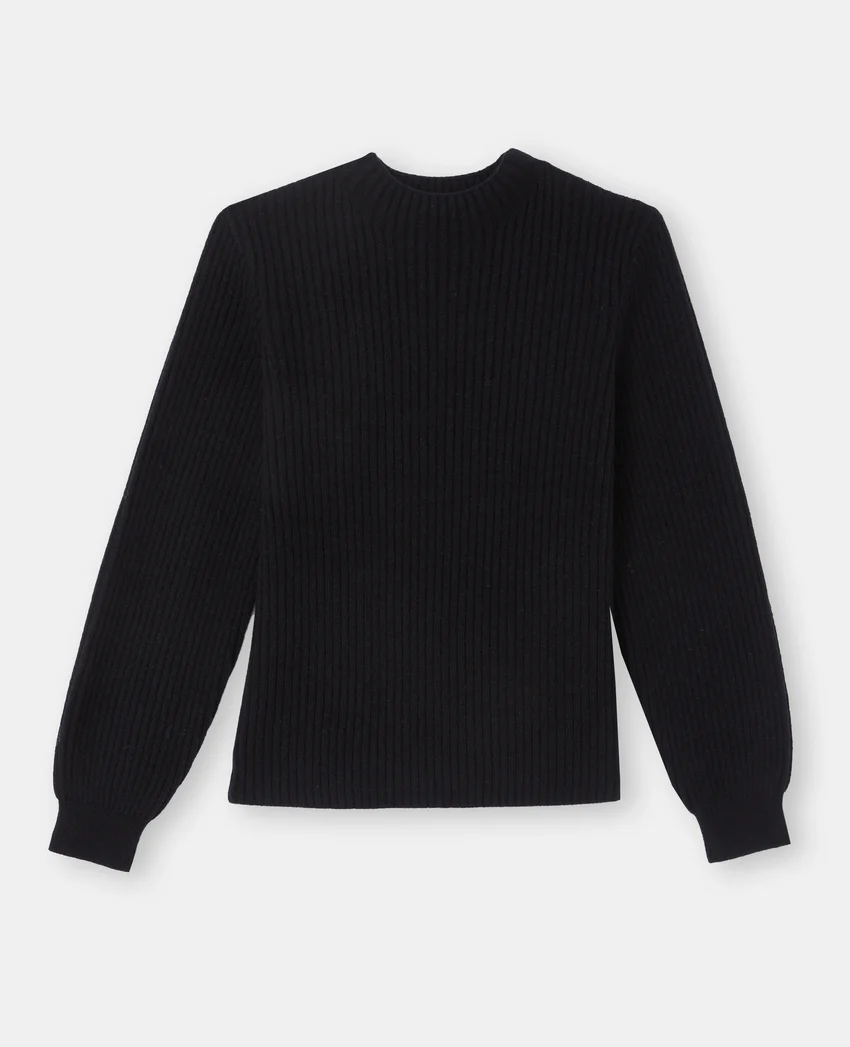 Pimkie Pull en maille côtelée avec inscription dos