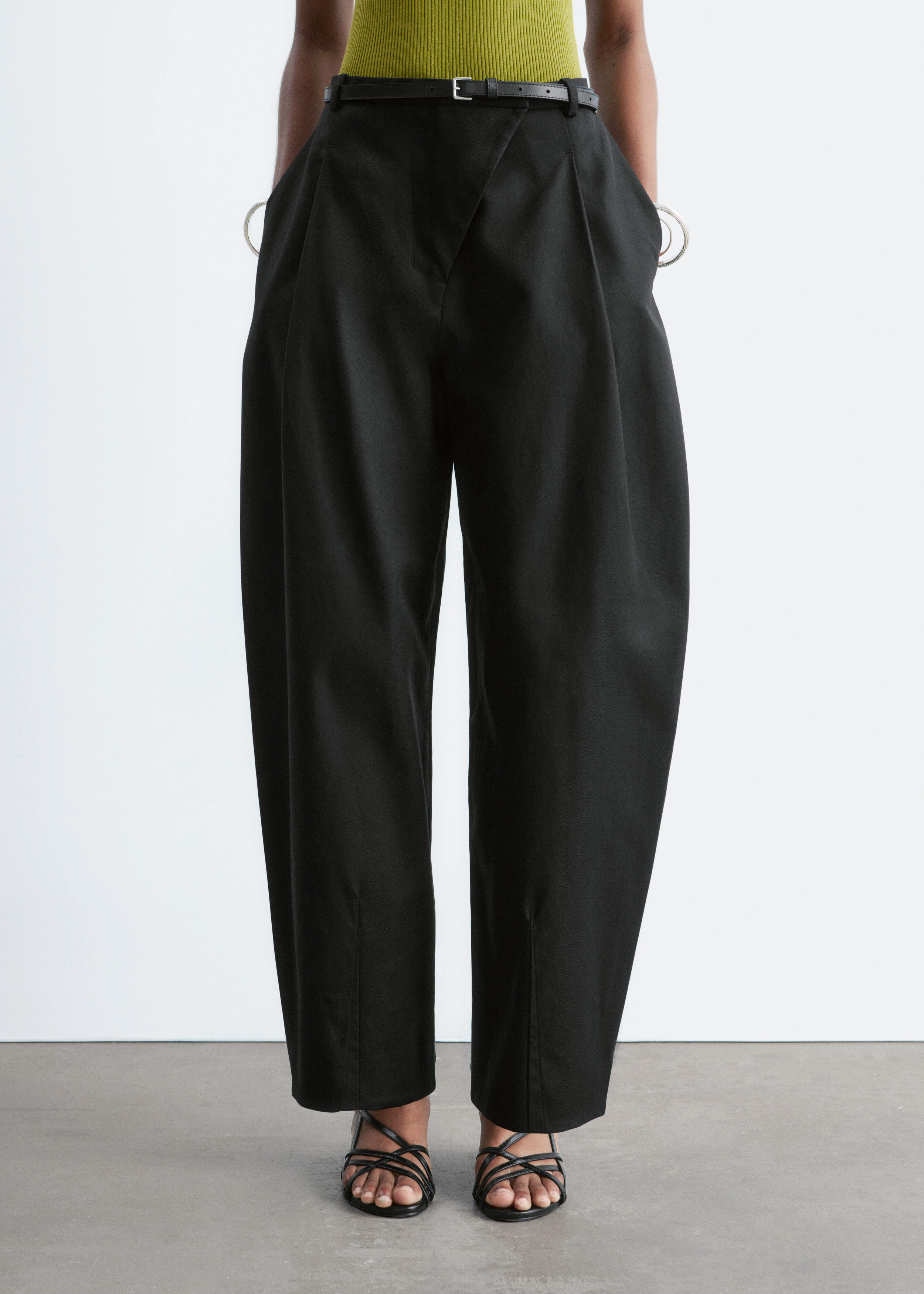 & Other Stories BARREL-LEG TROUSERS