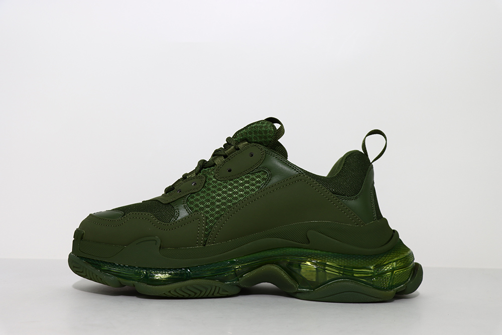 BALENCIAGA TRIPLE S SNEKAER  Dark Green - Sneaker Replica Workshop
