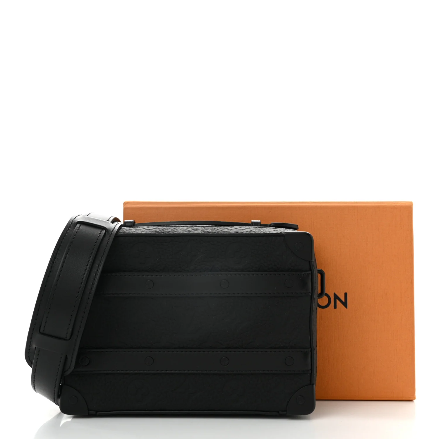 Taurillon Monogram Soft Trunk Black - Top Club
