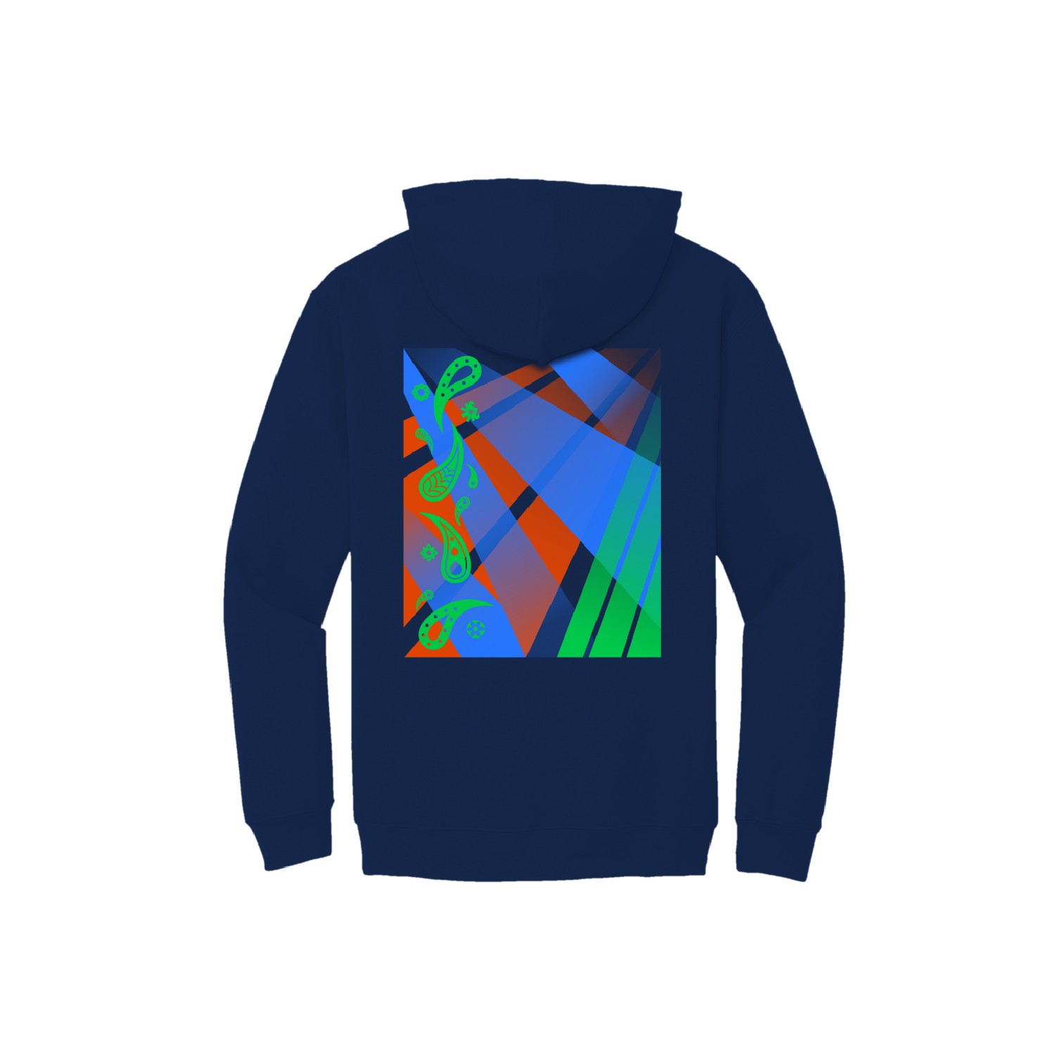 FIFA Futsal World Cup Uzbekistan 2024™ Blue Linear Graphic Hoodie - Unisex