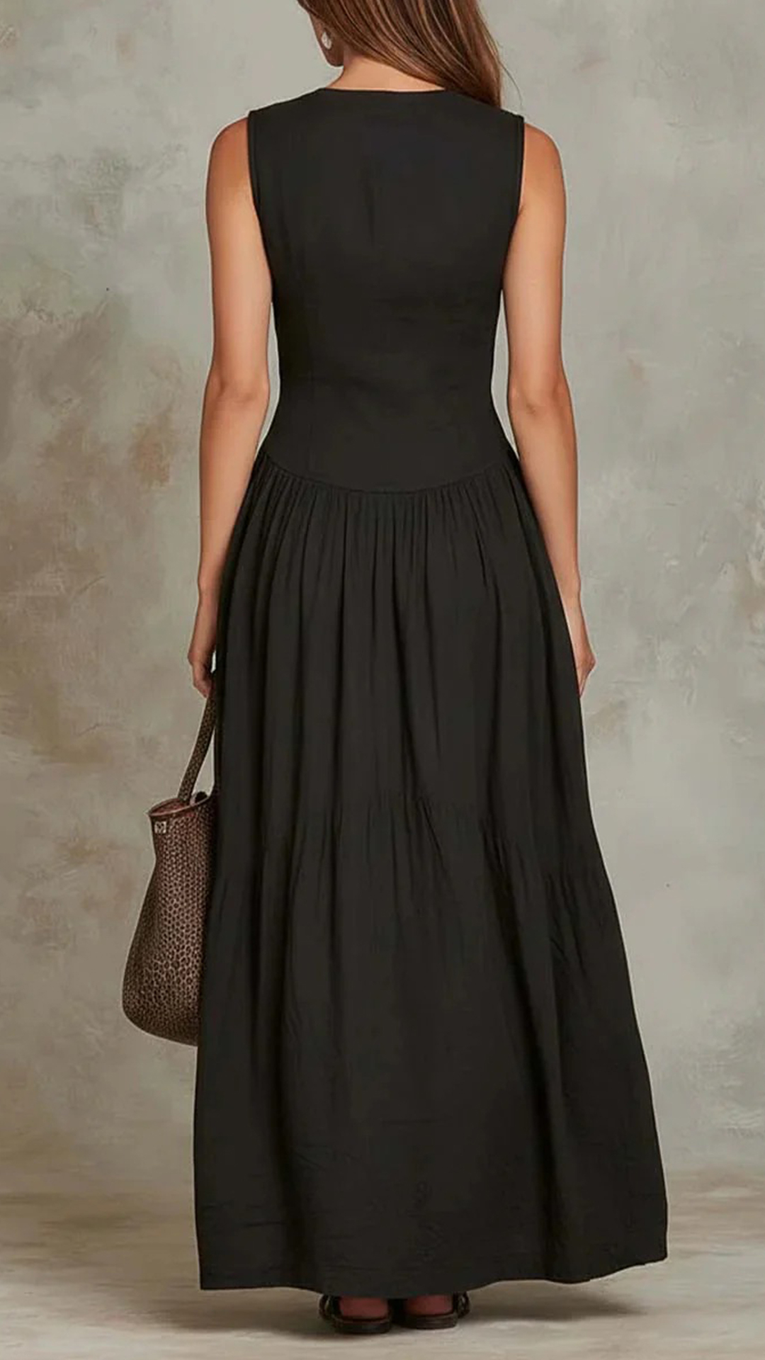 Women's Cotton-Blend Utility-Style Sleeveless Maxi Dress - Nordfashionstorm - Women's Clothing, Fashion for You - Nordfashionstorm.com