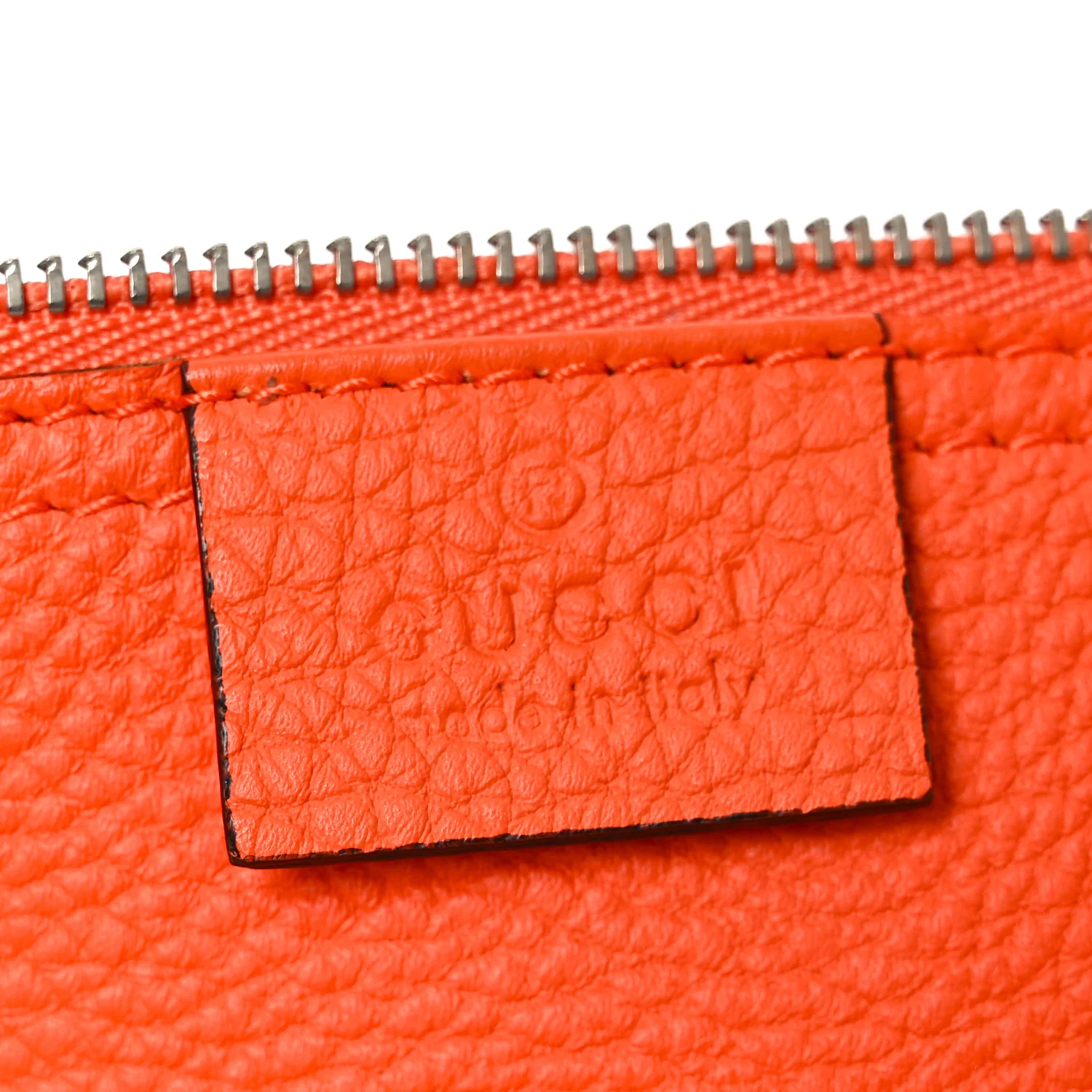 Soft Grained Calfskin Large Jackie Hobo Orange - Top Club