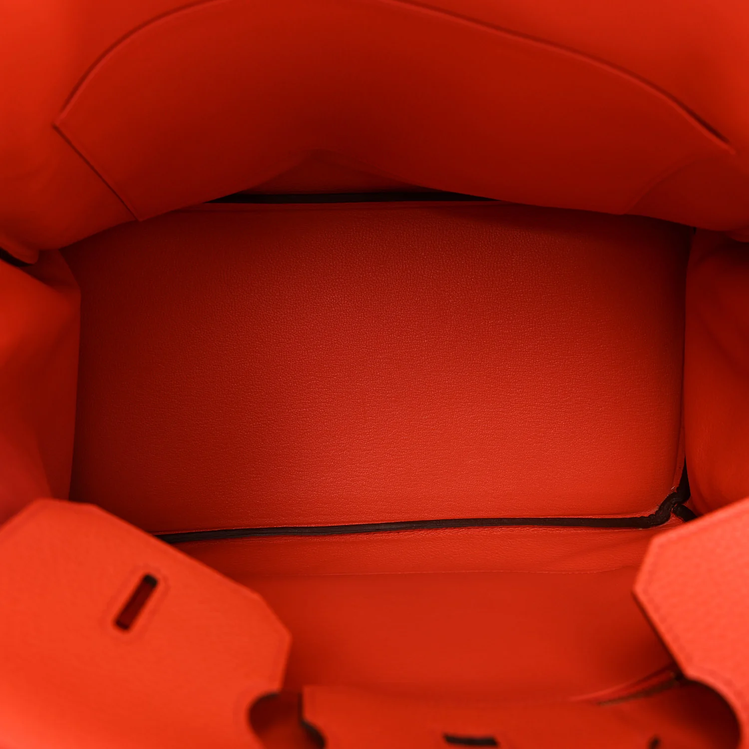Togo BIRKIN 35 Orange Poppy - Top Club