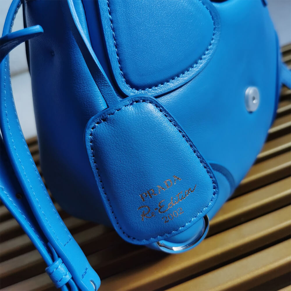 Prada Moon padded nappa-leather bag - Top Club