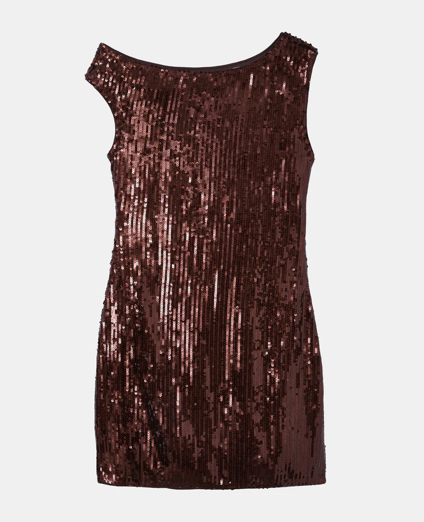 Pimkie Robe courte asymétrique avec sequins