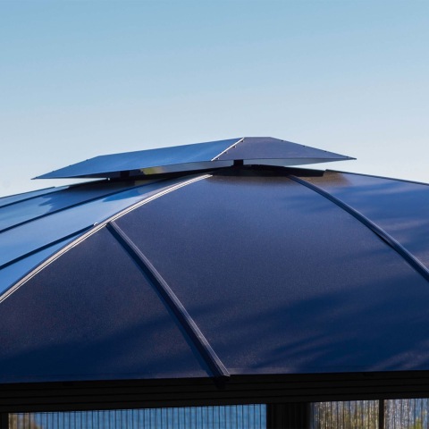 Dome-Shaped Aluminum Roof Dome-Shaped Aluminum Roof