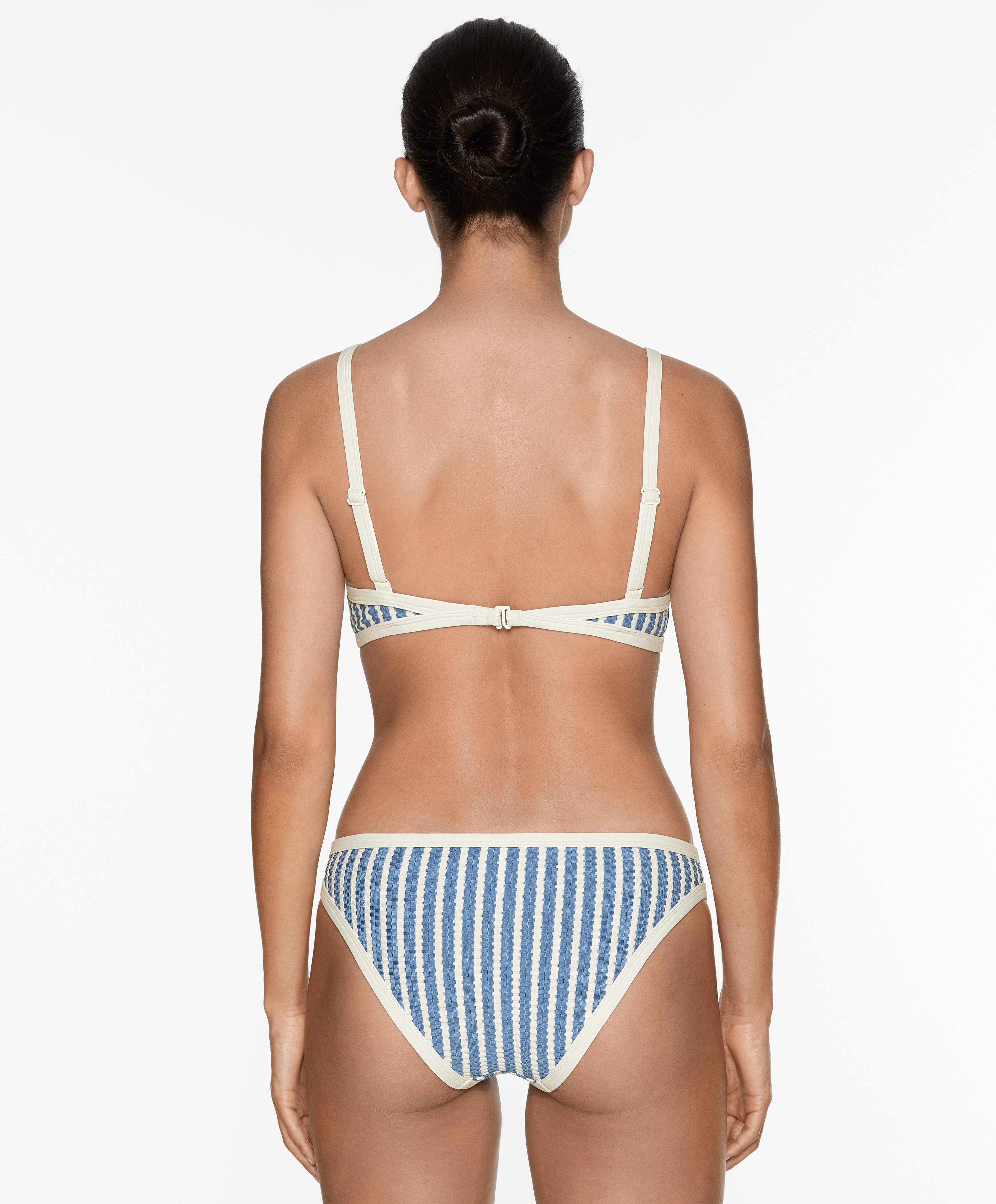 OYSHO Trim textured stripe classic bikini briefs