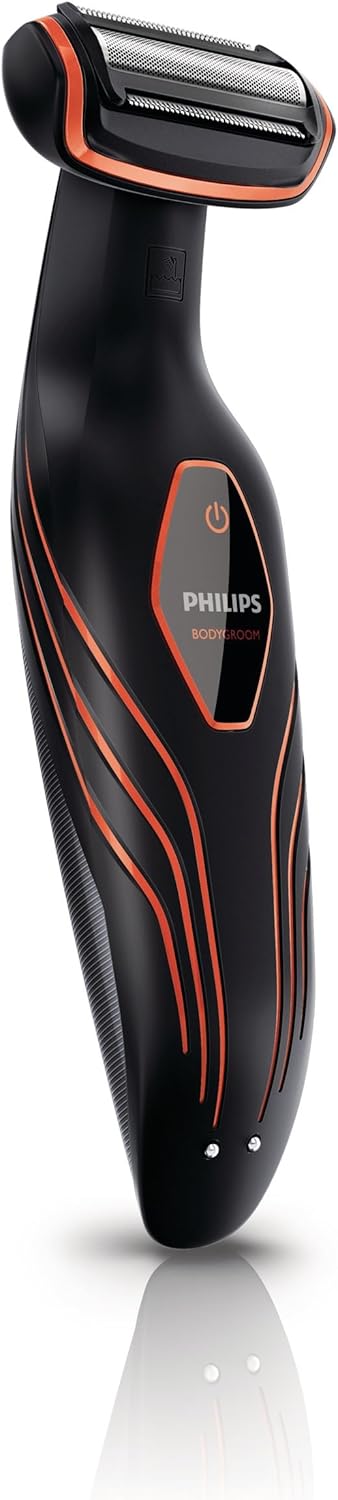 BODYGROOM Series 3000 BG2026/15 rasoio elettrico/regolabarba/tagliabasette Nero, Arancione