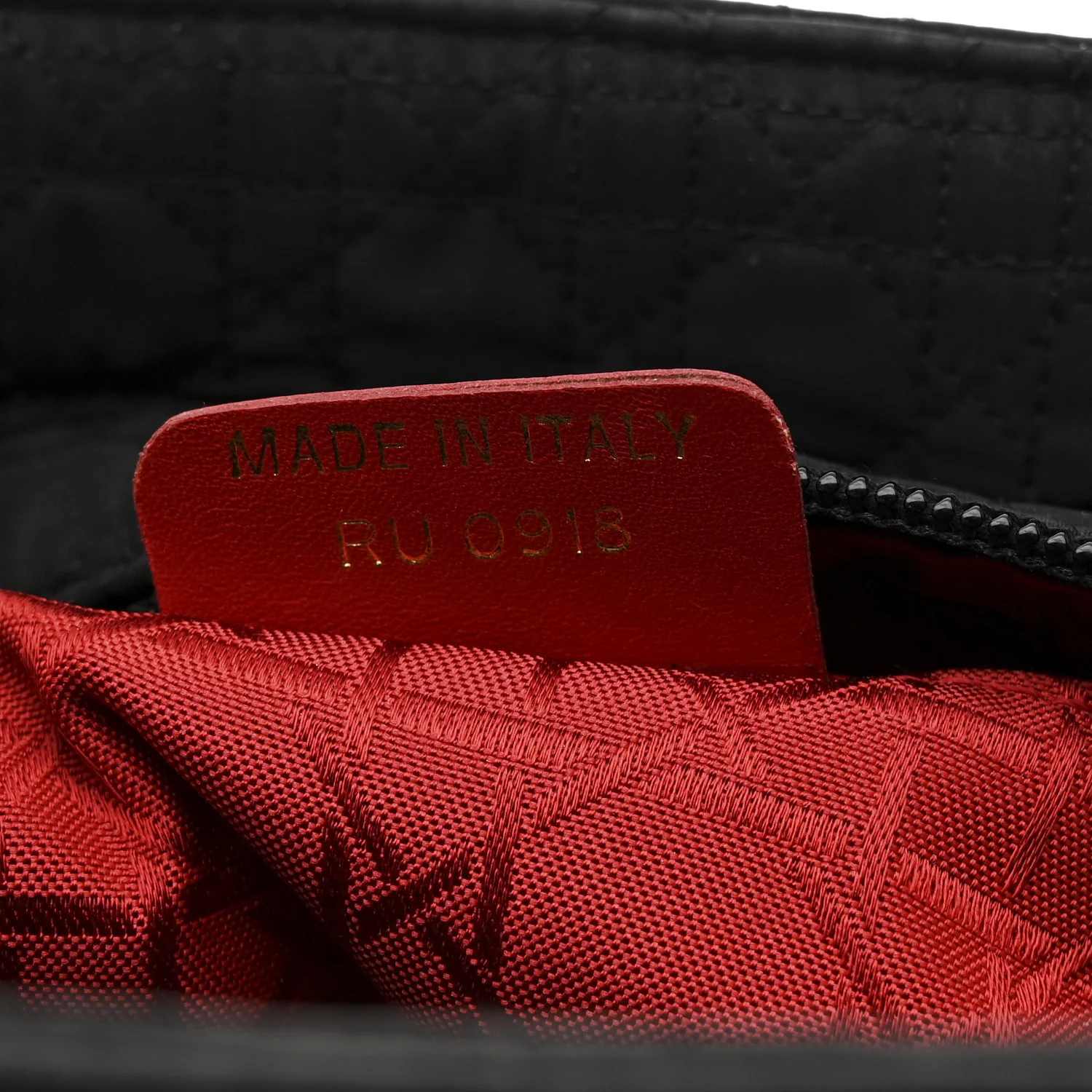 Nylon Cannage Large Lady Dior Black - Top Club