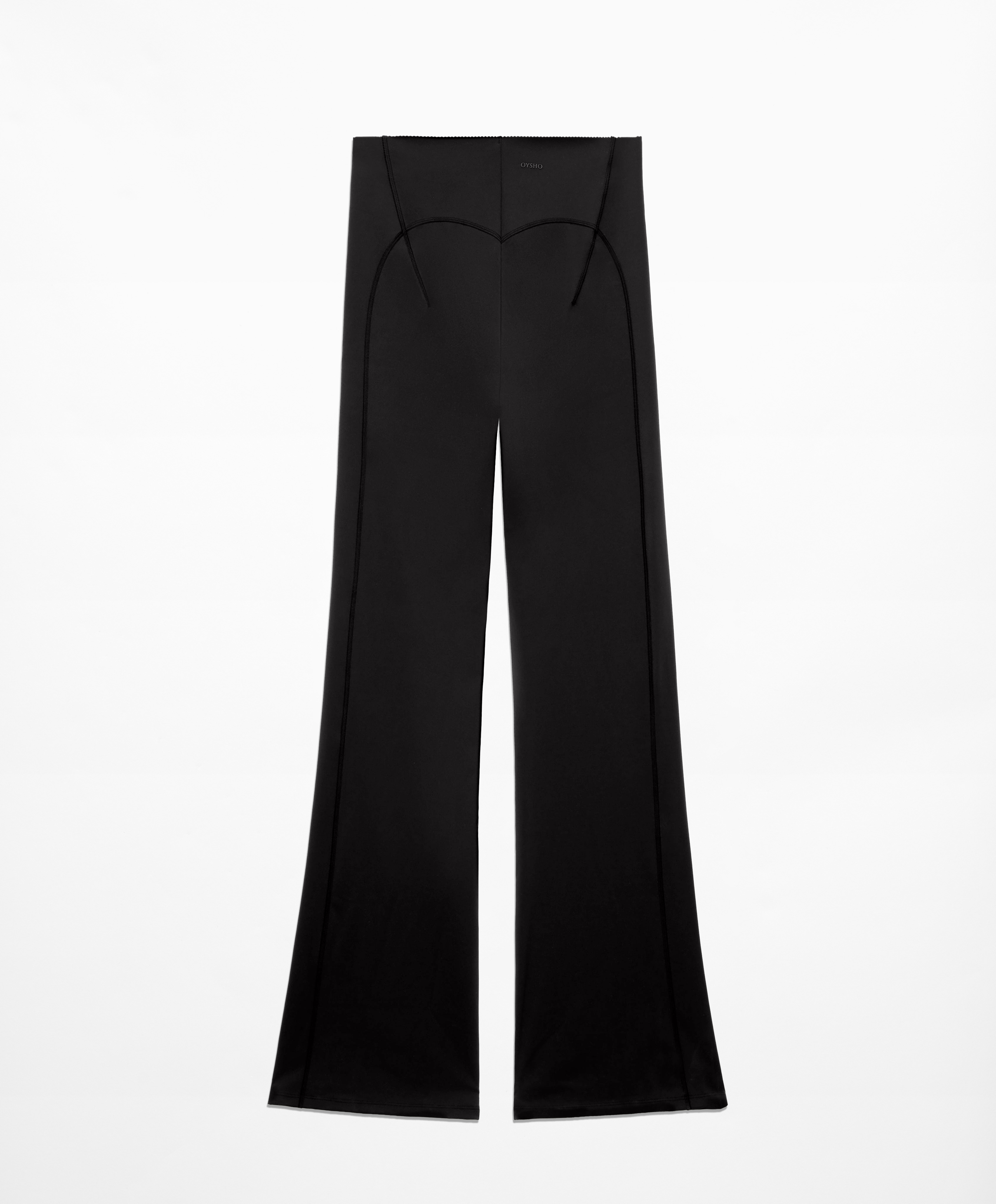 OYSHO Raise up compressive flare trousers