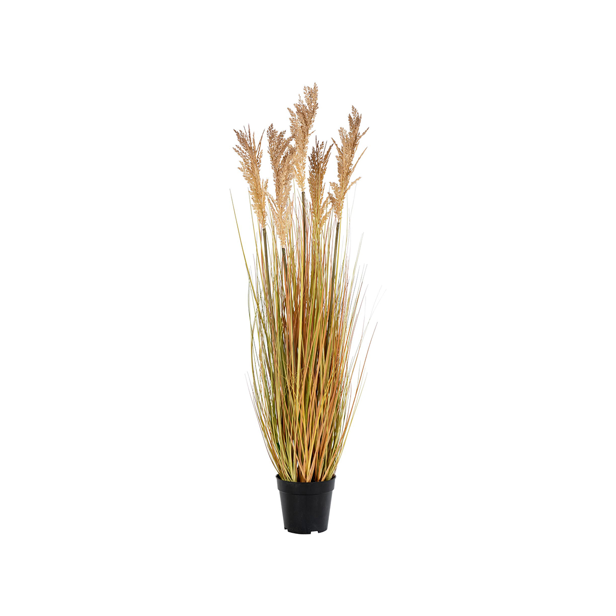 Sorghum kunstplant Pauline - 110 cm Bruin