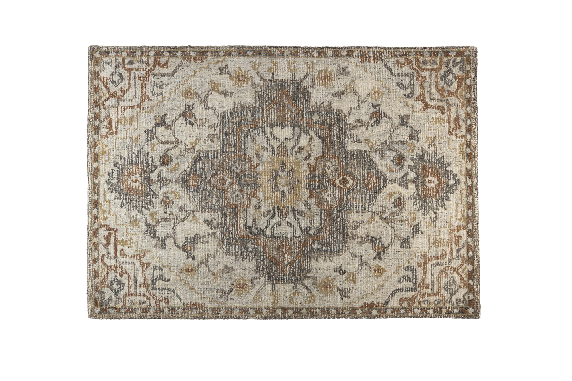 Vloerkleed Amori 160x230 grijs/bruin