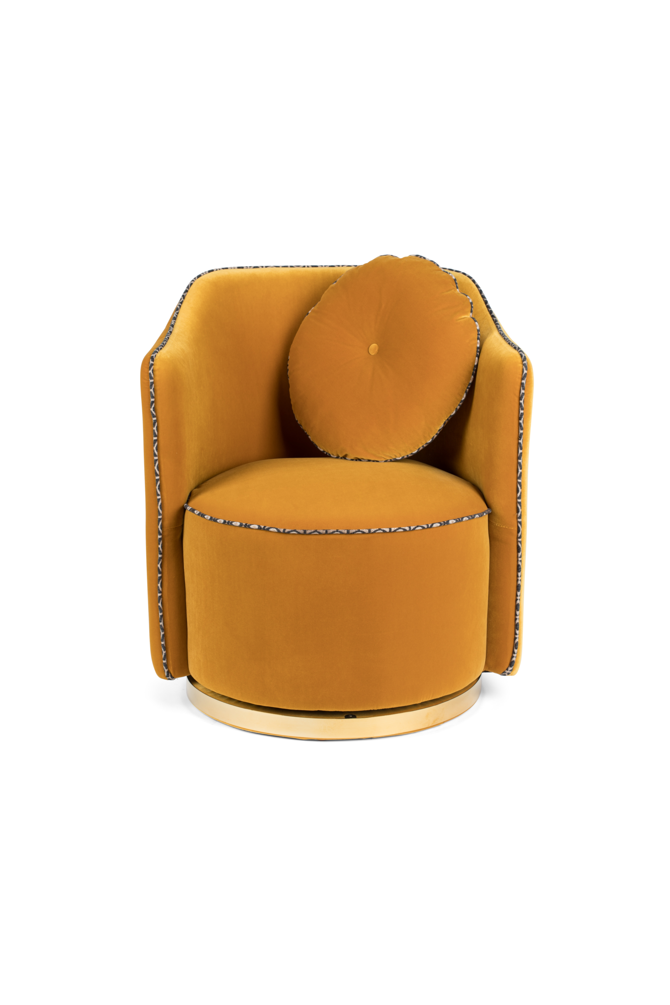 Fauteuil Sassy granny Okergeel