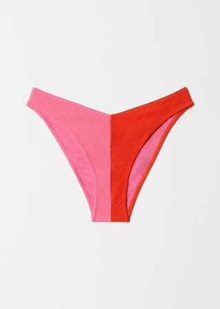 & Other Stories TEXTURED BIKINI BOTTOMS