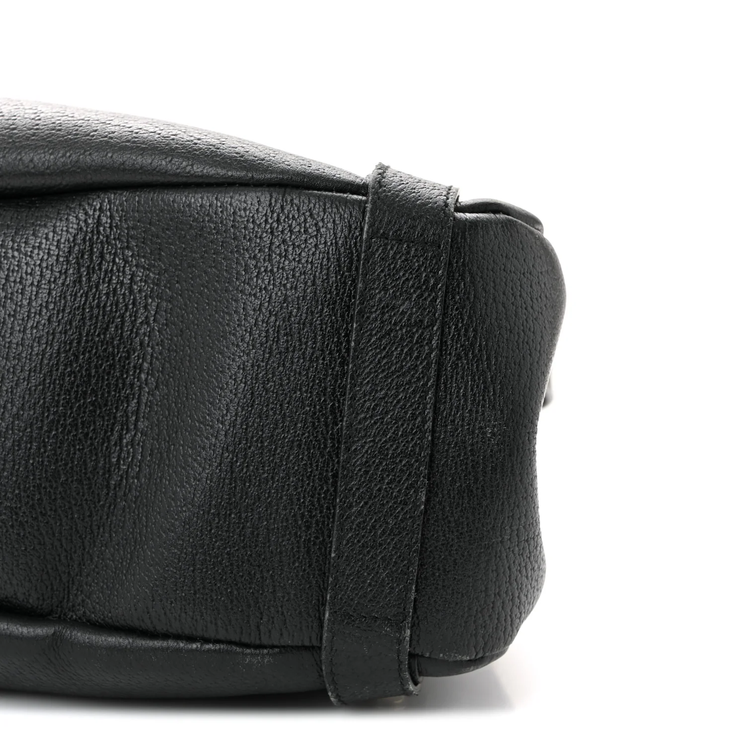 Calfskin Medium Abbey Shoulder Bag Black - Top Club