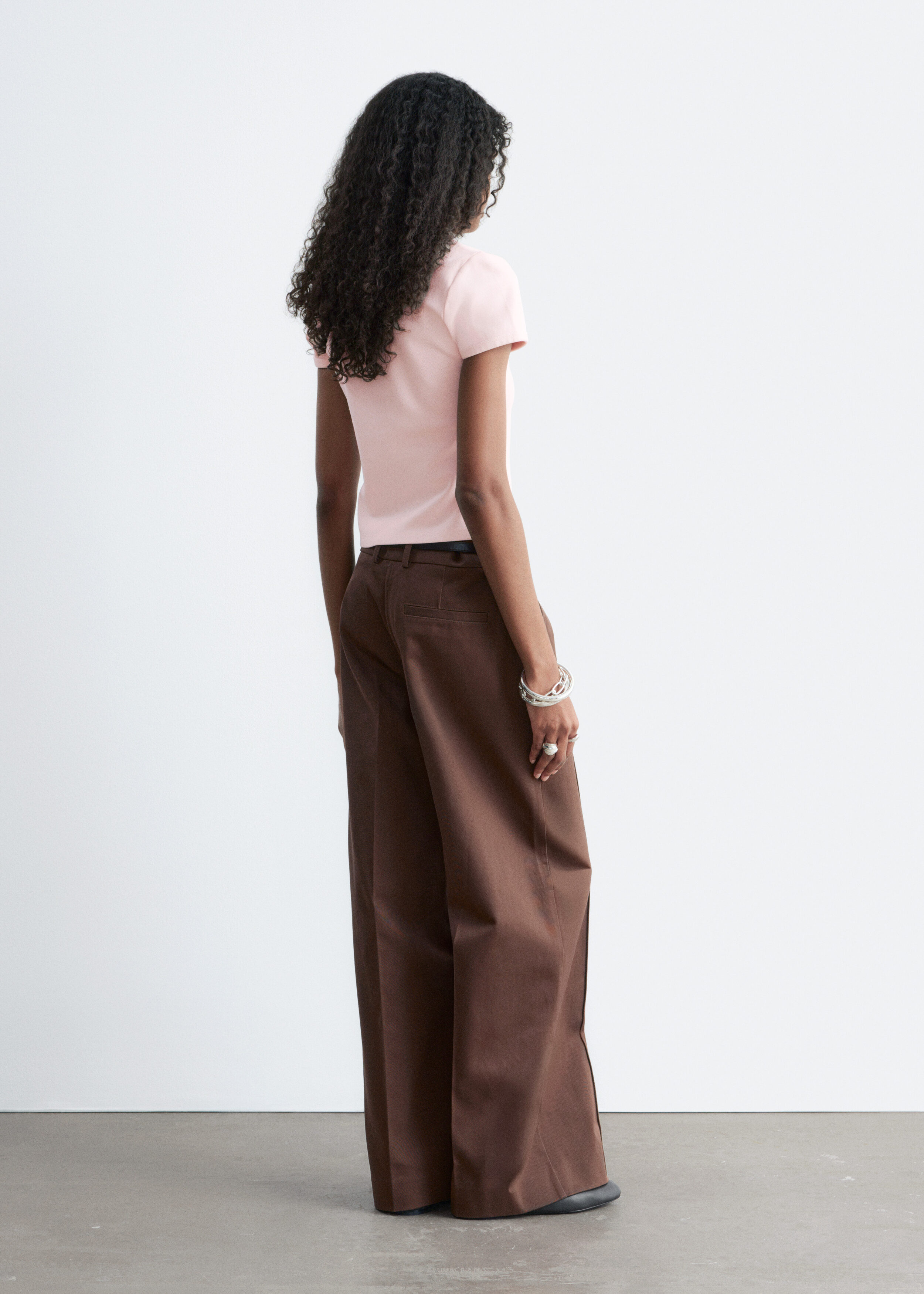 & Other Stories SLIM FIT JERSEY T-SHIRT