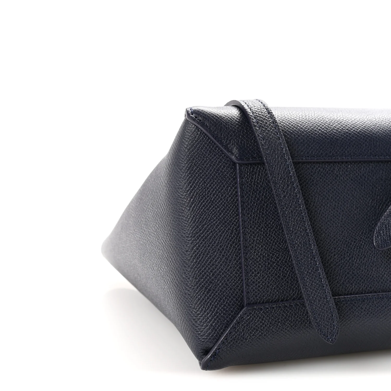 Grained Calfskin Micro Belt Bag Midnight - Top Club