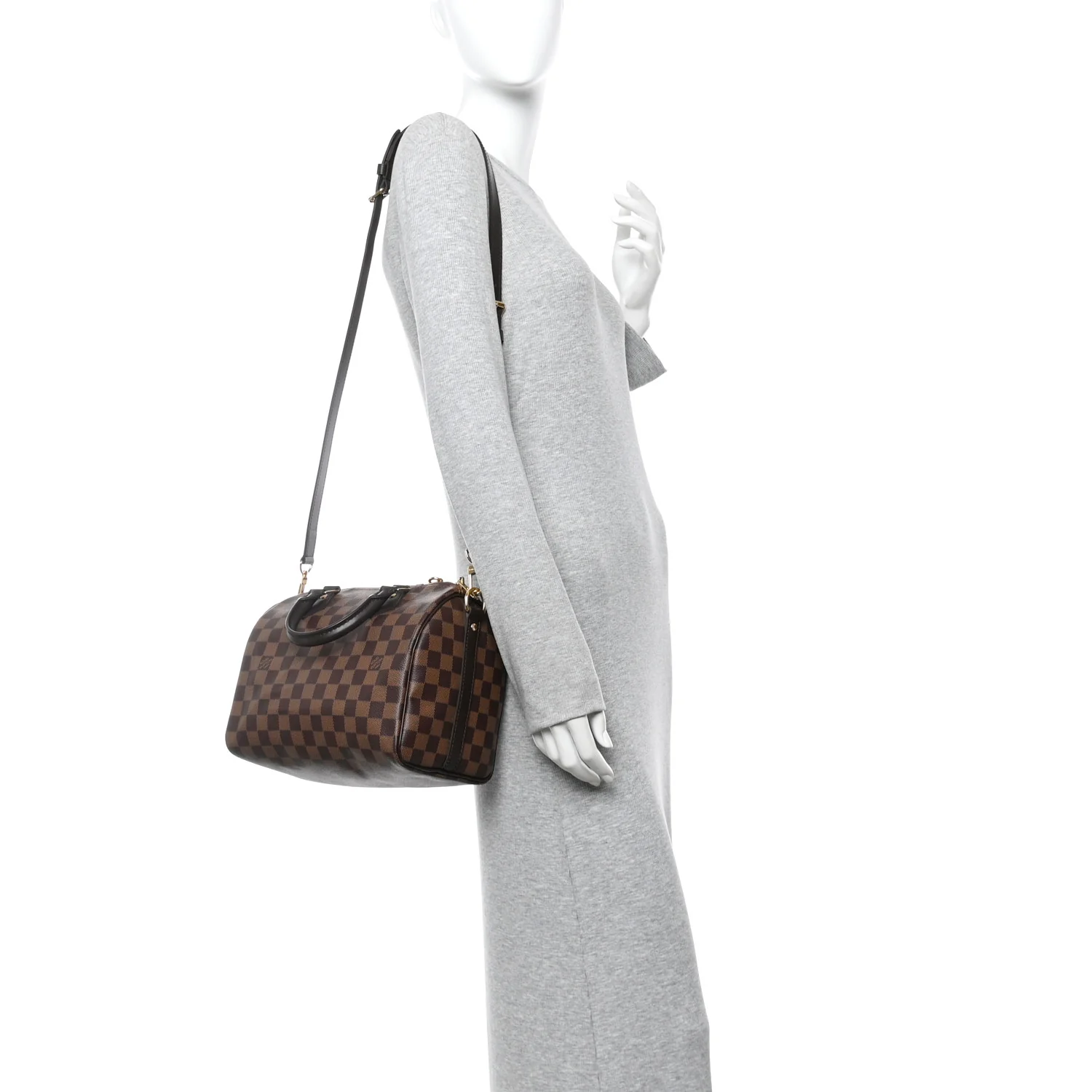 Damier Ebene Speedy Bandouliere 25 - Top Club