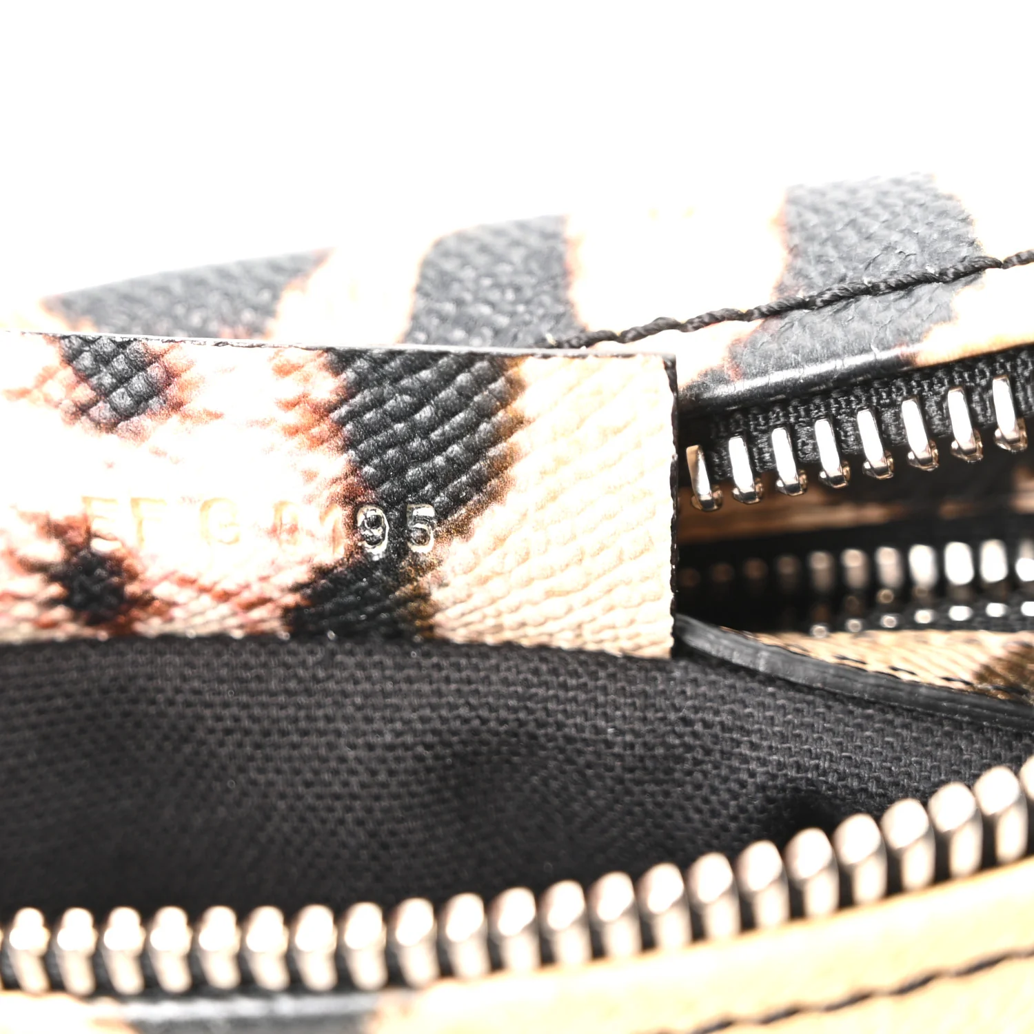 Calfskin Leopard Print Small Pandora Multicolor - Top Club