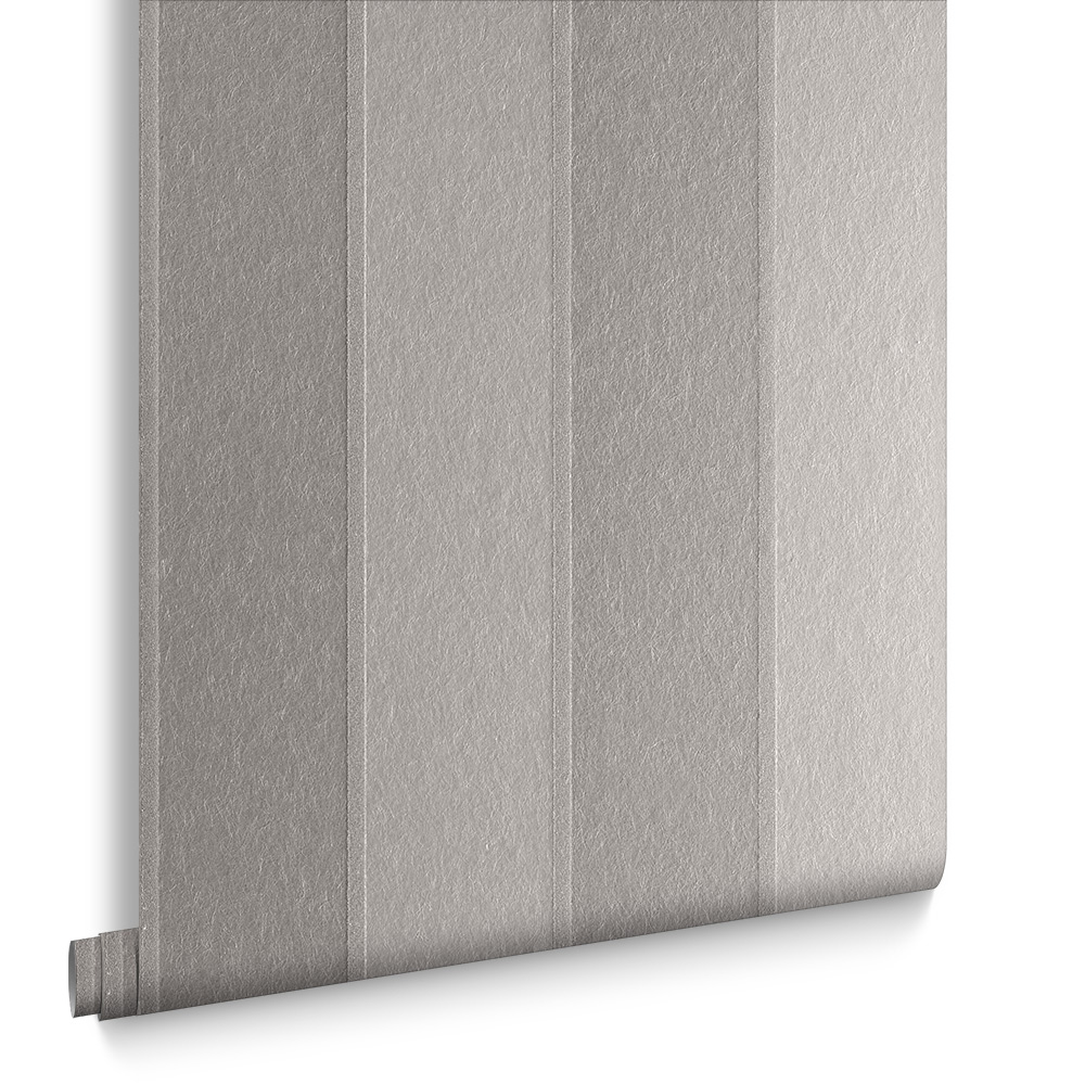 Graham & Brown  vliesbehang  Baroque Bead Stripe Platinum Graham & Brown  vliesbehang  Baroque Bead Stripe Platinum