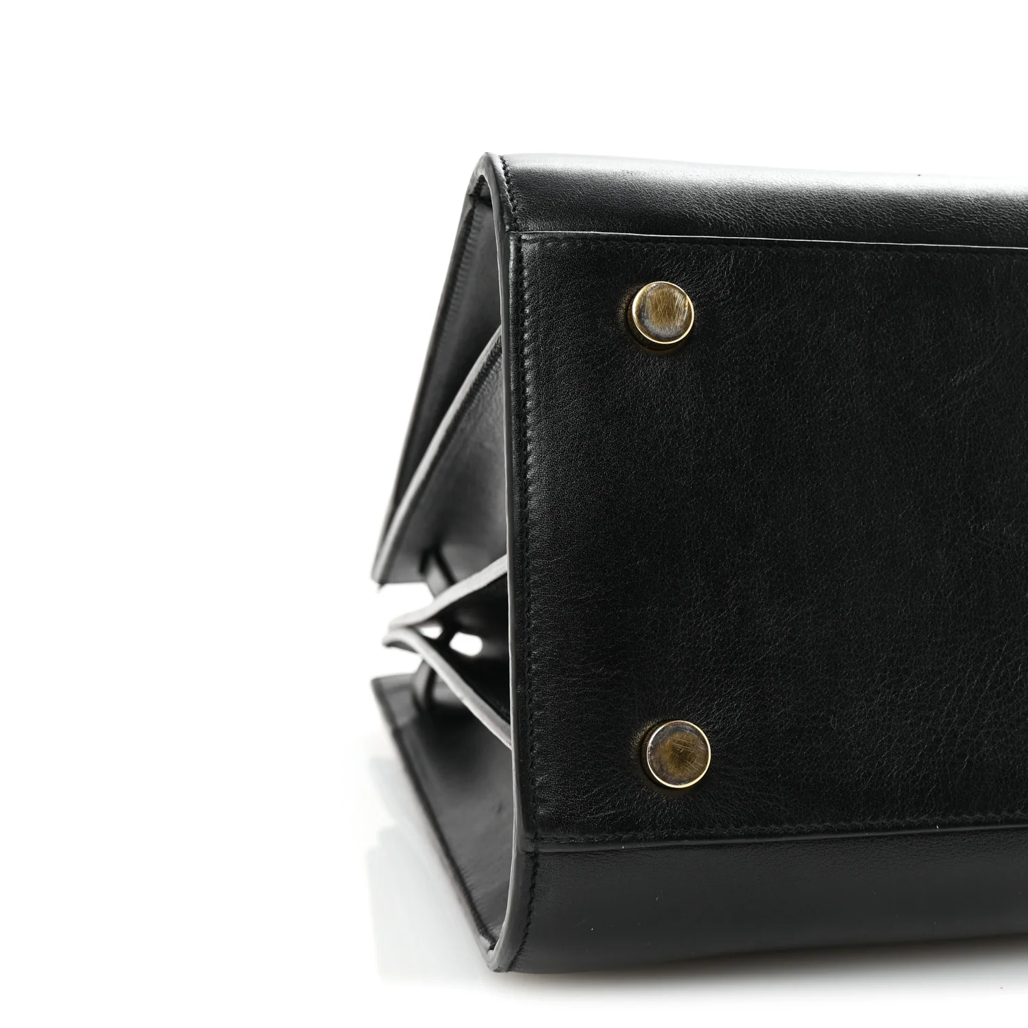 Calfskin Small Sac De Jour Black - Top Club