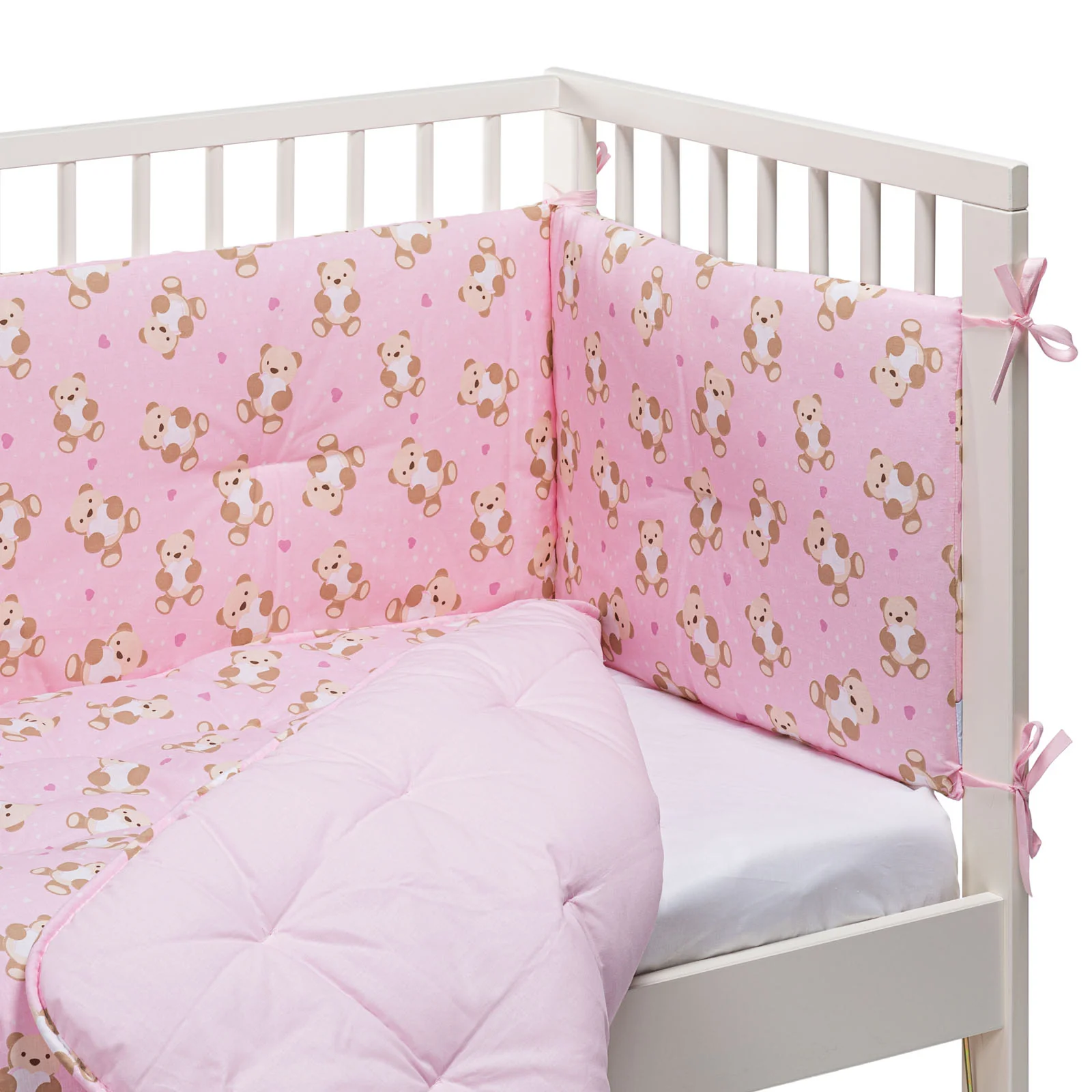 Quilt with cotton bumpers Baby Baby Rosa Caleffi Kids