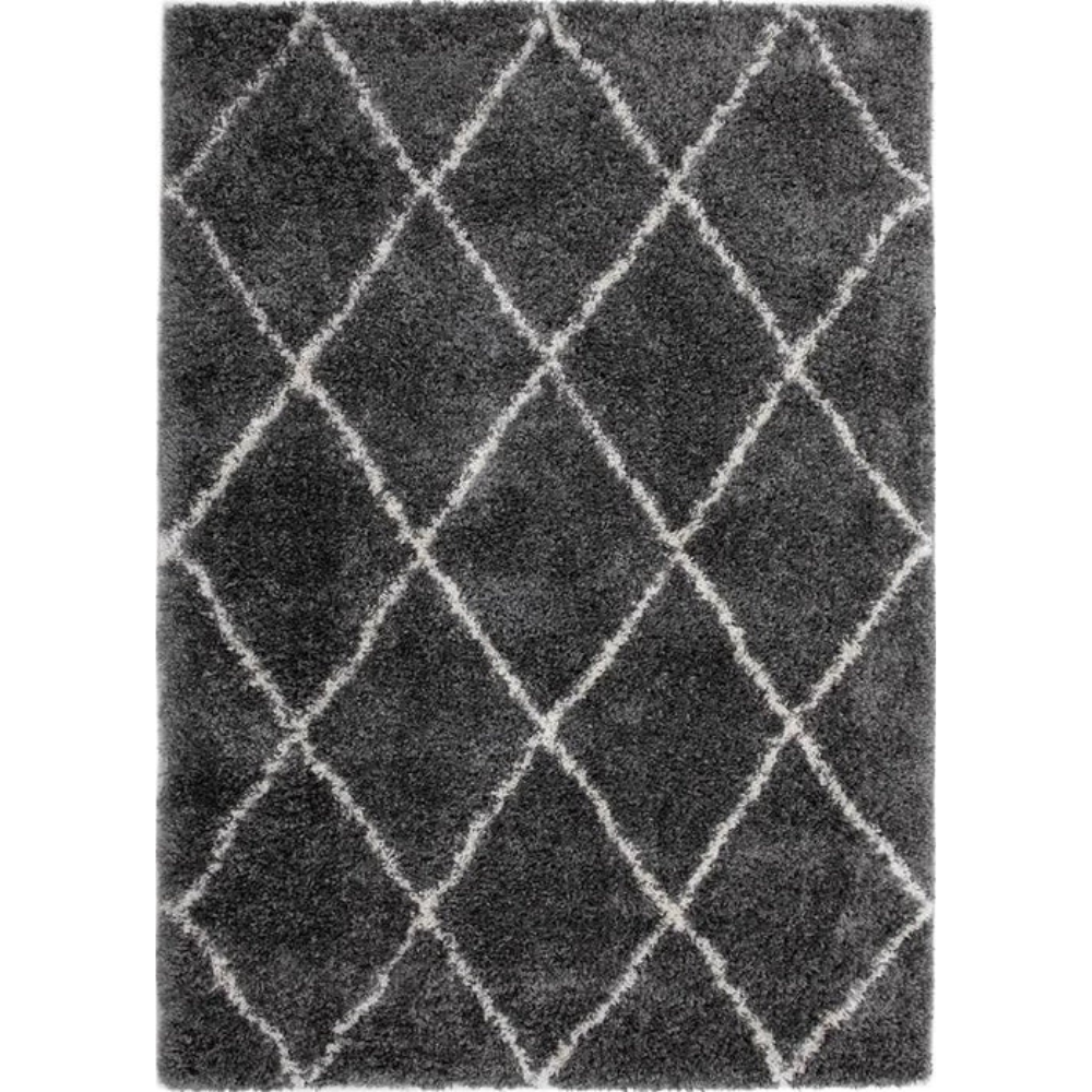 Vloerkleed Rugestiq Berber zwart 160x230 cm
