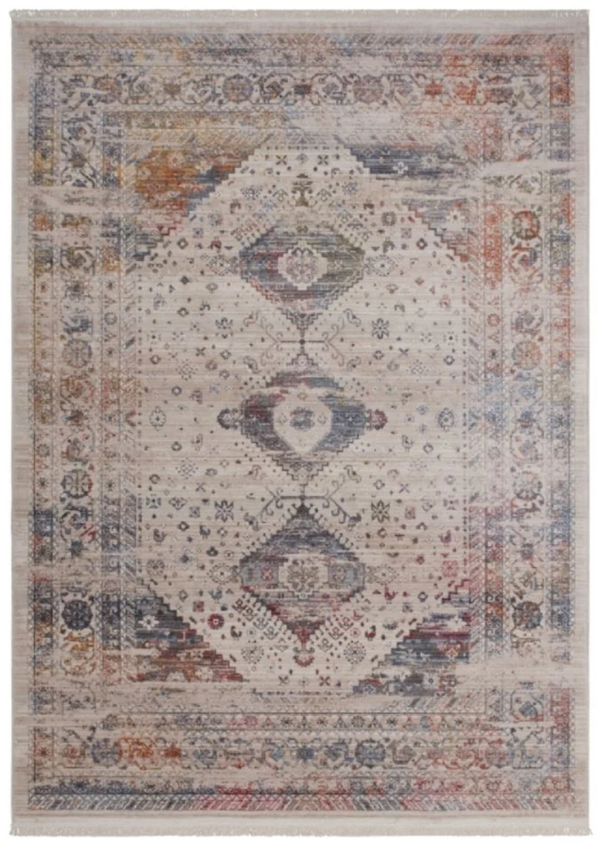 Vintage Living Room Rug Multicolored - Various Sizes - Rectangular Rug - Decorative Accessories