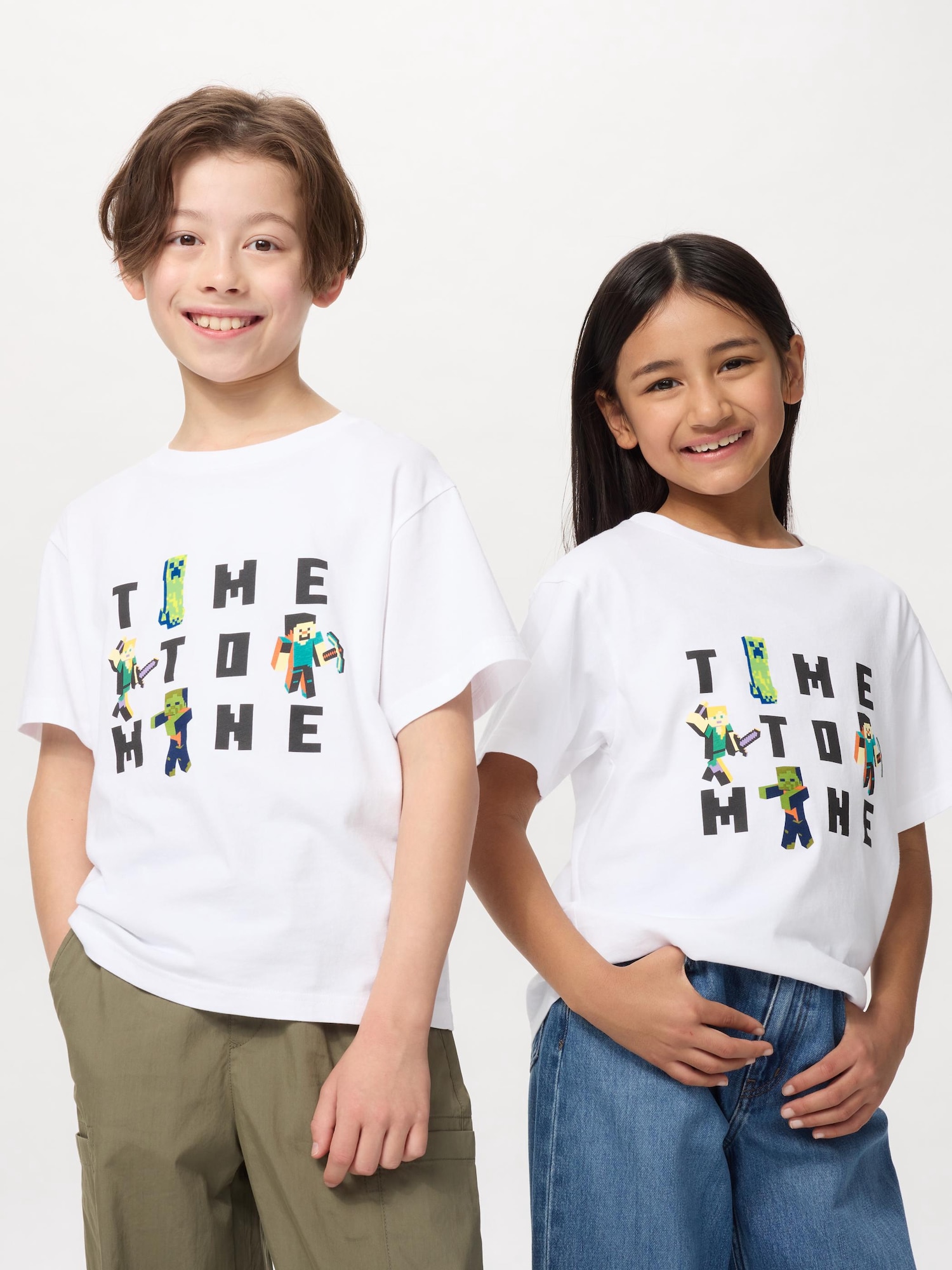 KIDS Minecraft UT Graphic T-Shirt