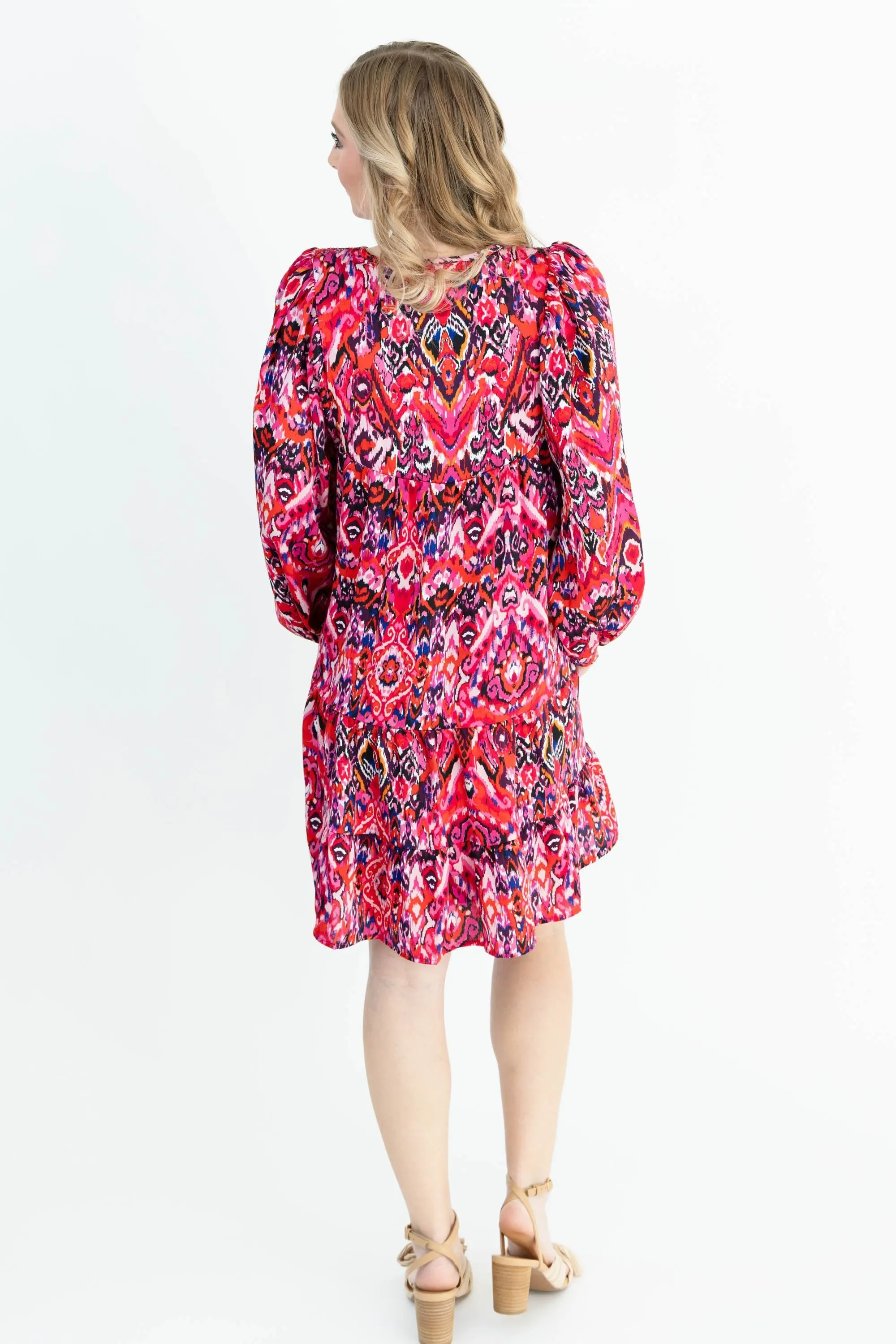 Wishful Dreamer Short Tiered Dress - ALJEGJ