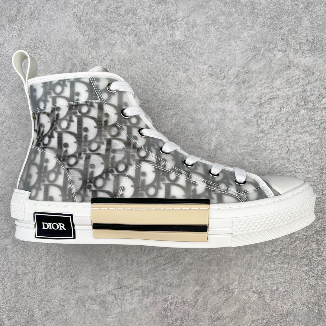 Dior 迪奥 Oblique B23 满印logo 高筒 休闲鞋 运动鞋 板鞋 男鞋 女鞋 黑白 - Sneaker Replica Workshop