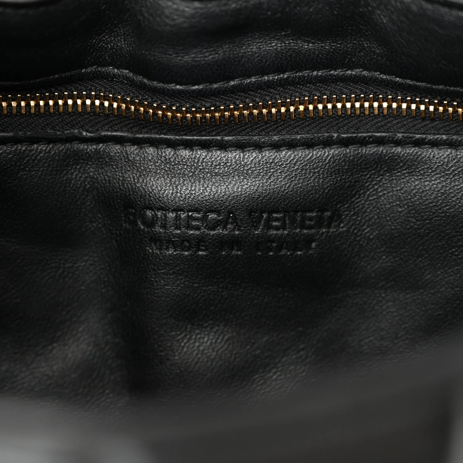 Nappa Maxi Intreccio Padded Cassette Crossbody Bag Black - Top Club