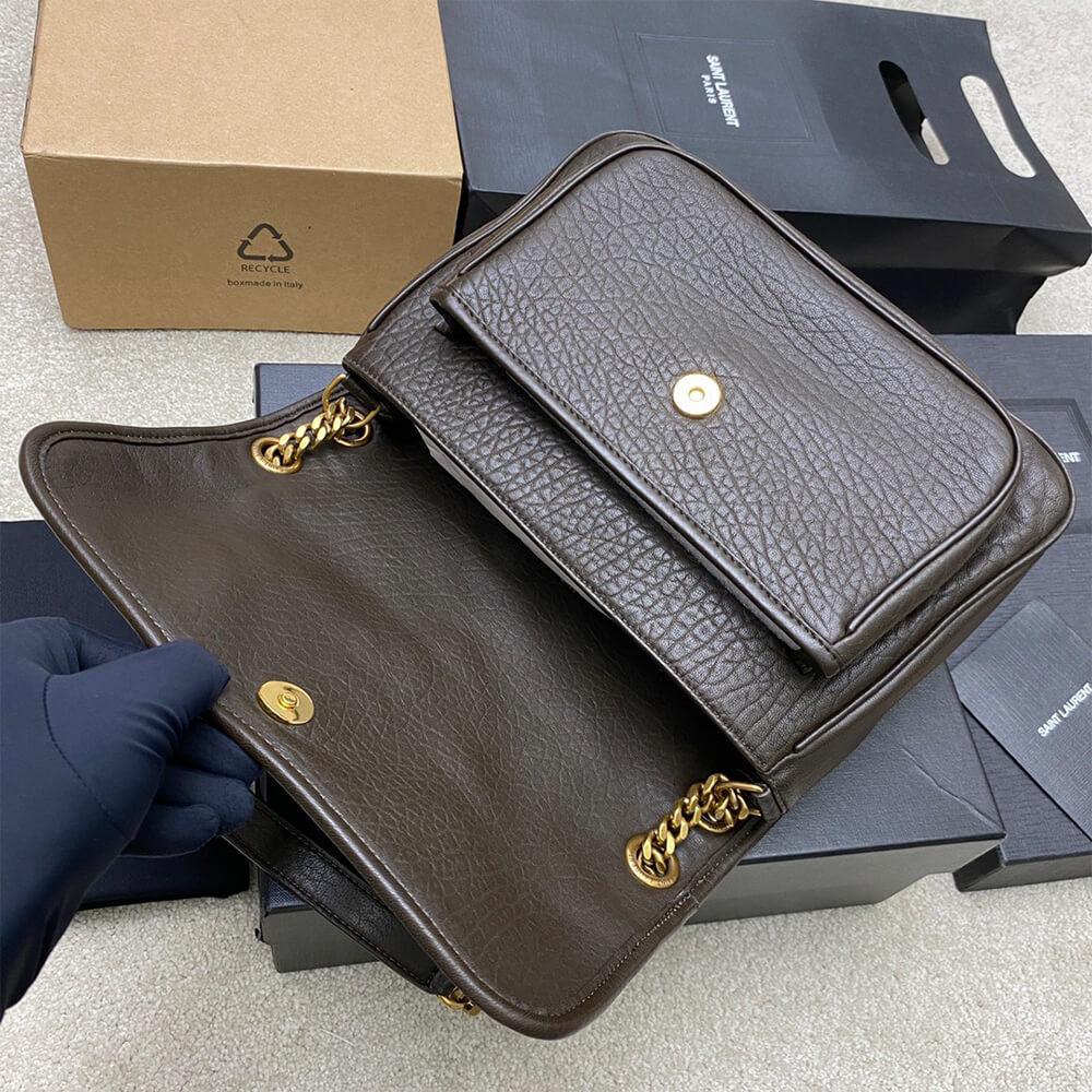 YSL niki MEDIUM in grained lambskin(HIGH-END GRADE) - Top Club