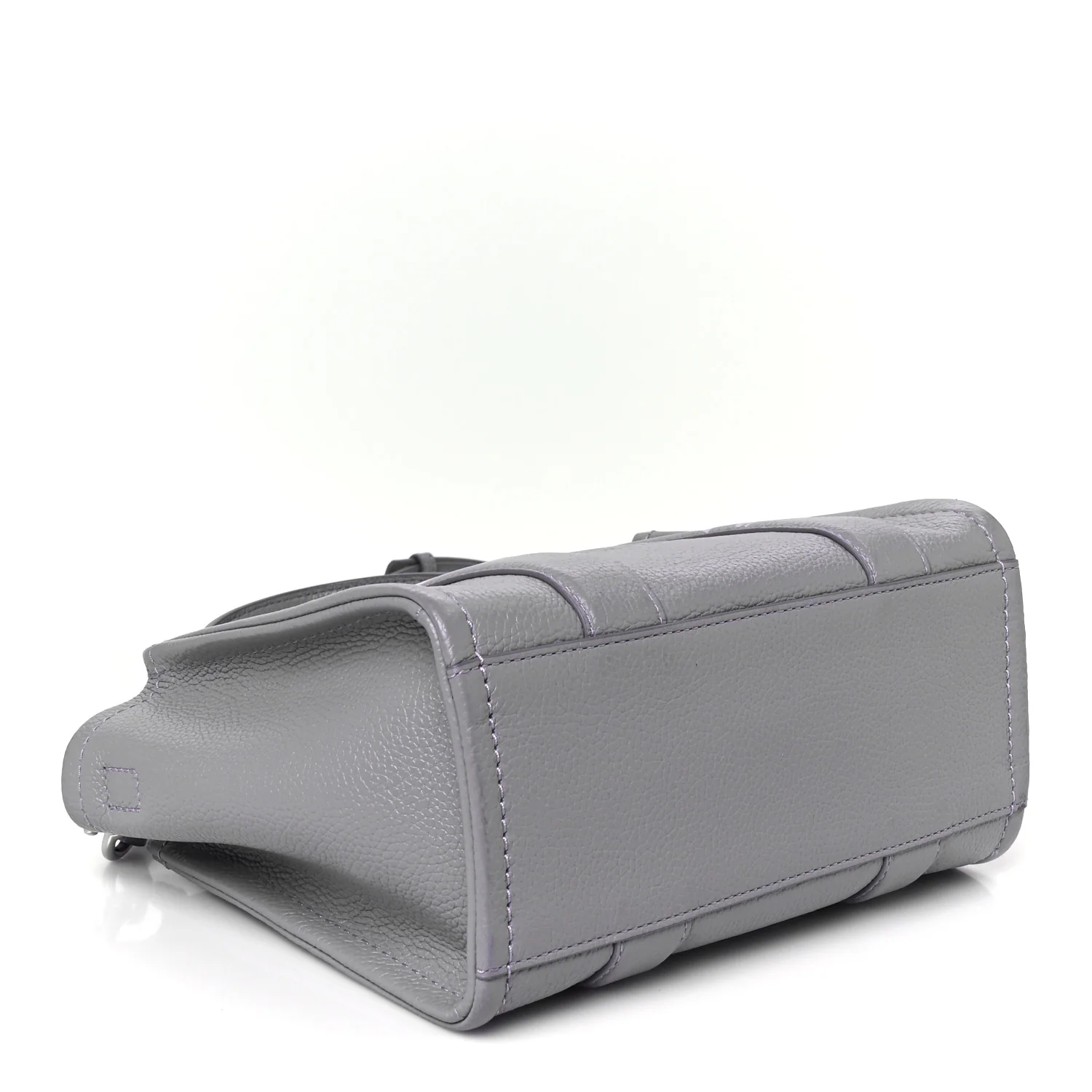 Grained Calfskin Small The Tote Bag Lavender - Top Club