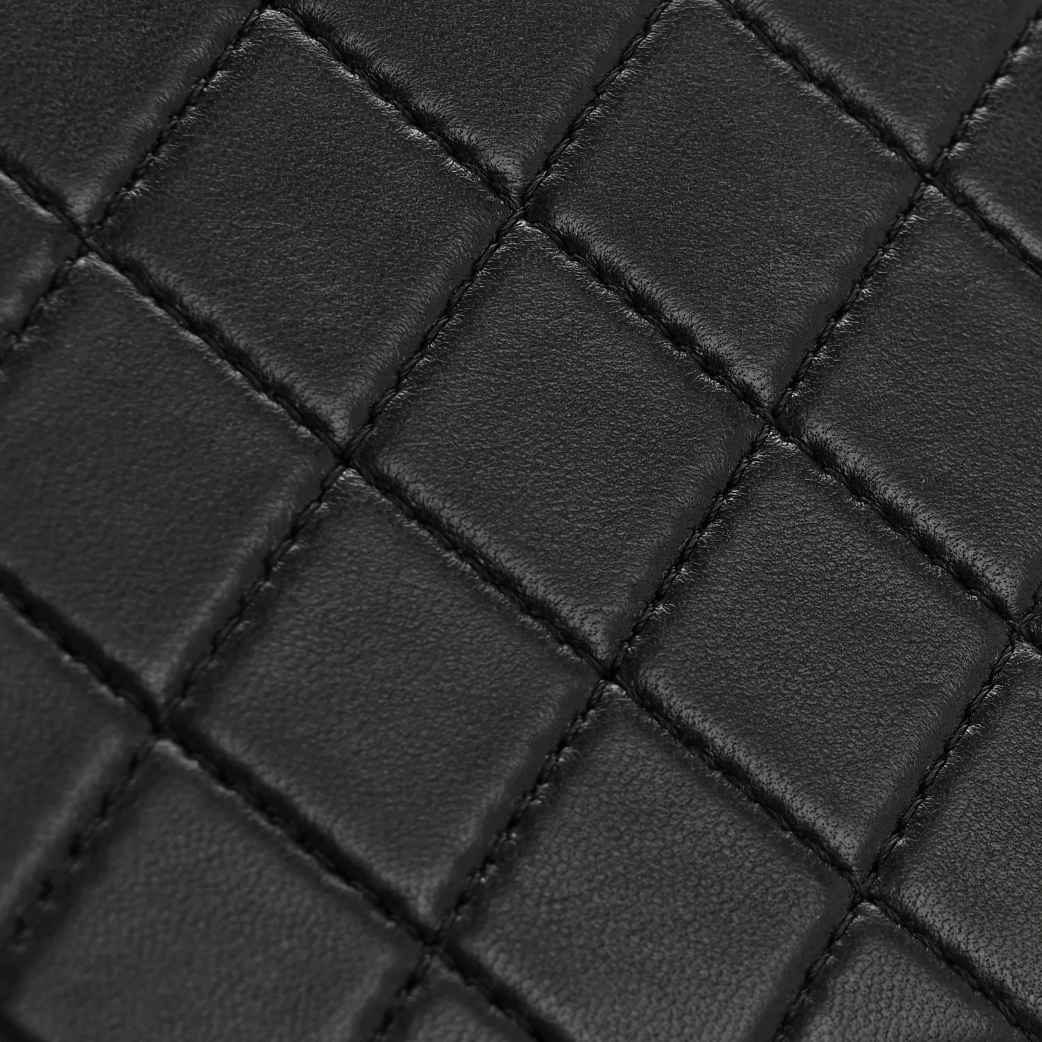 Lambskin Quilted Coco Click Bag Black - Top Club