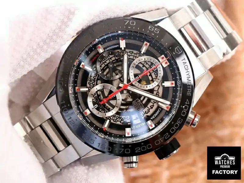 TAG Heuer Carrera CAR2A1W.BA0703 XF Factory Black Dial