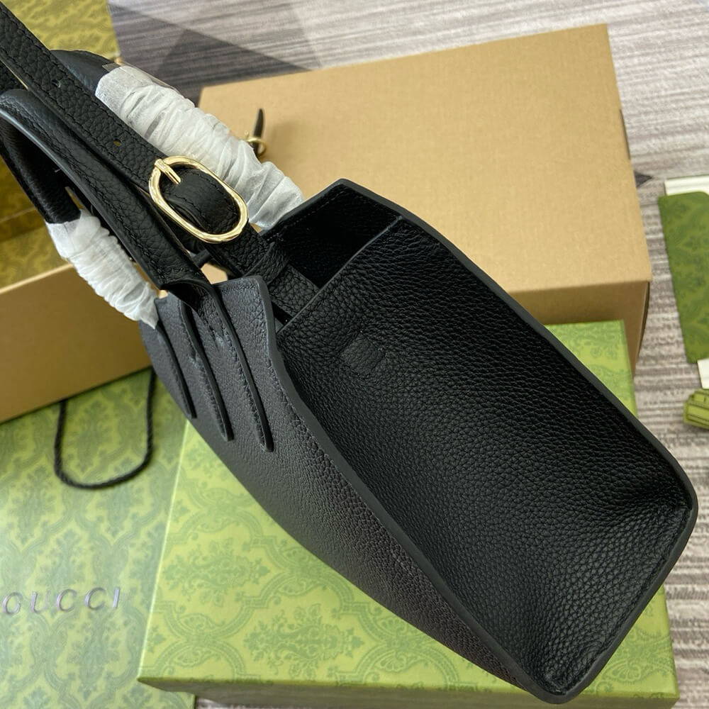 GUCCI SMALL TOTE BAG WITH HOOK CLOSURE - Top Club