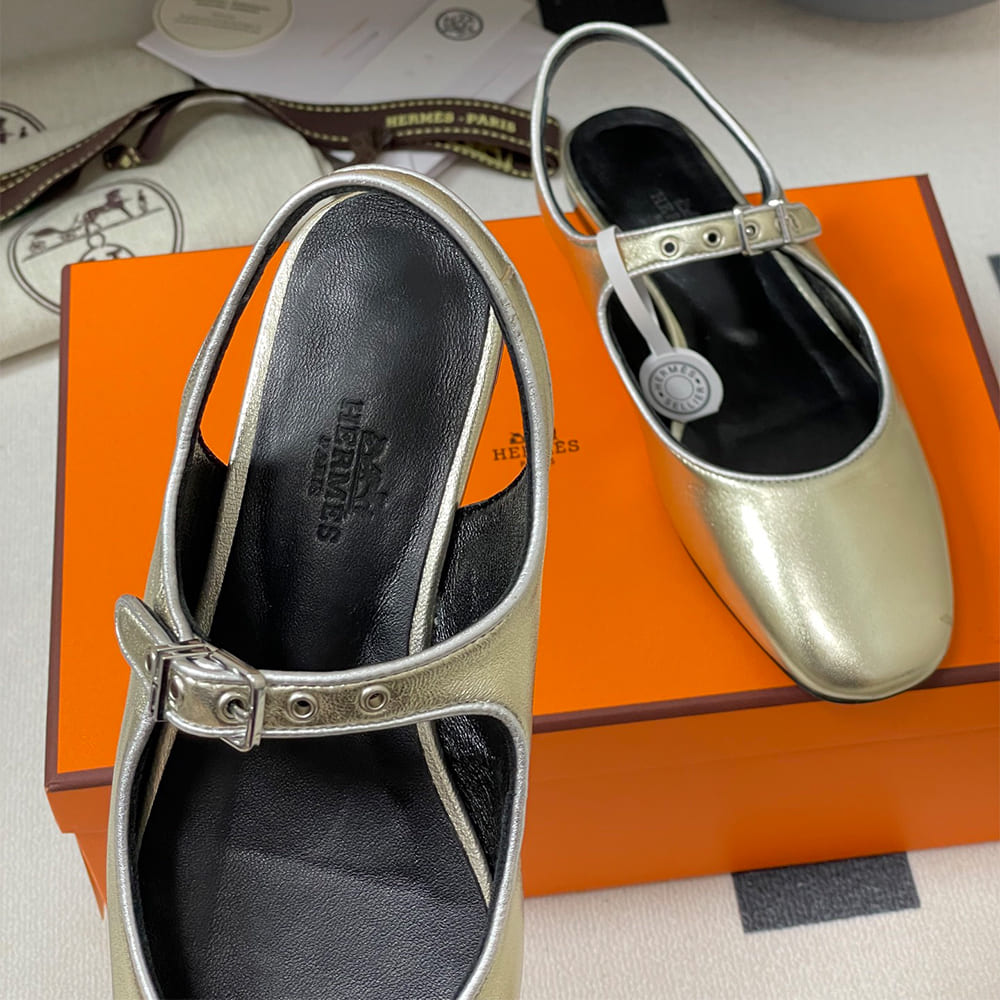 HERMES Kleo slingback - Top Club