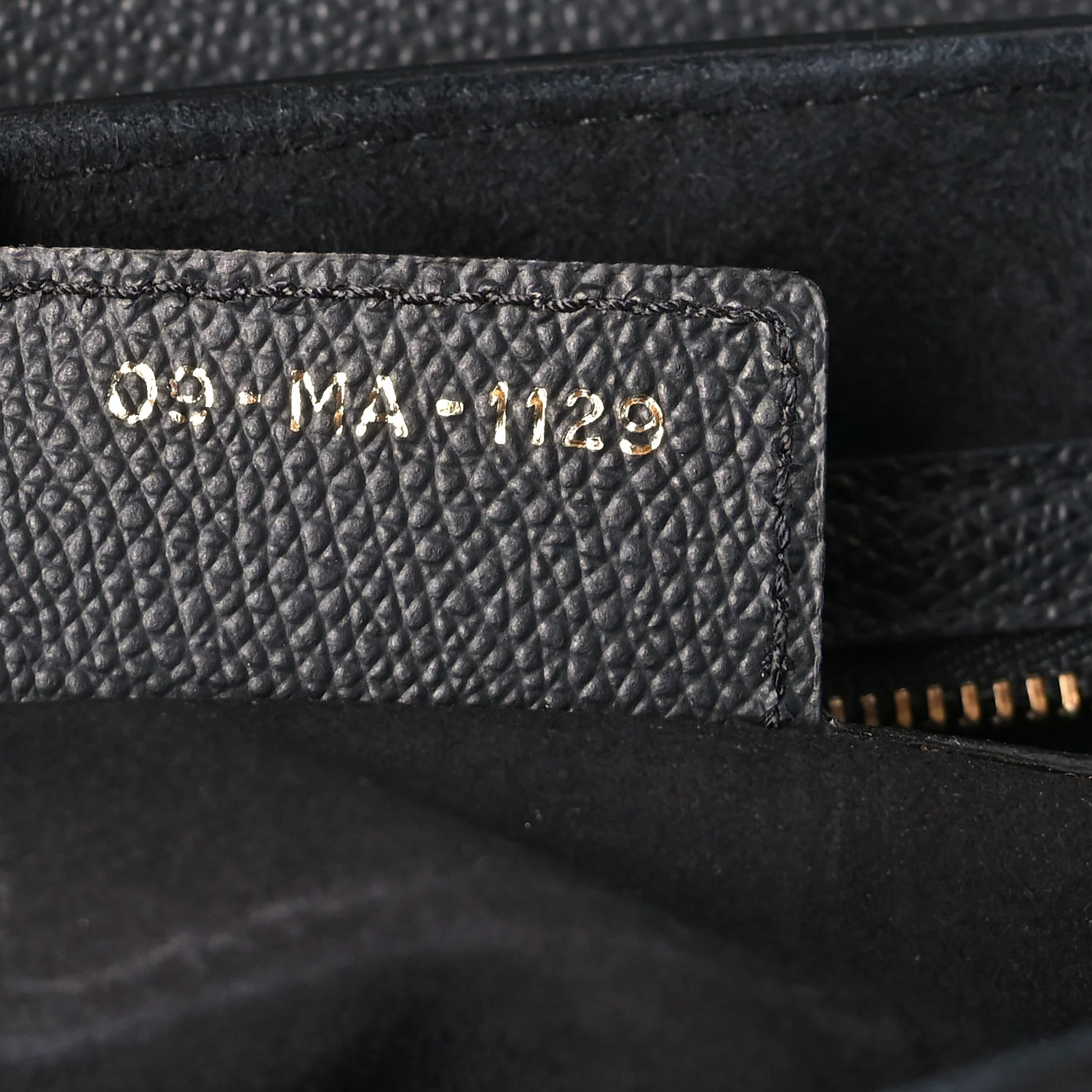 Grained Calfskin Saddle Bag Black - Top Club