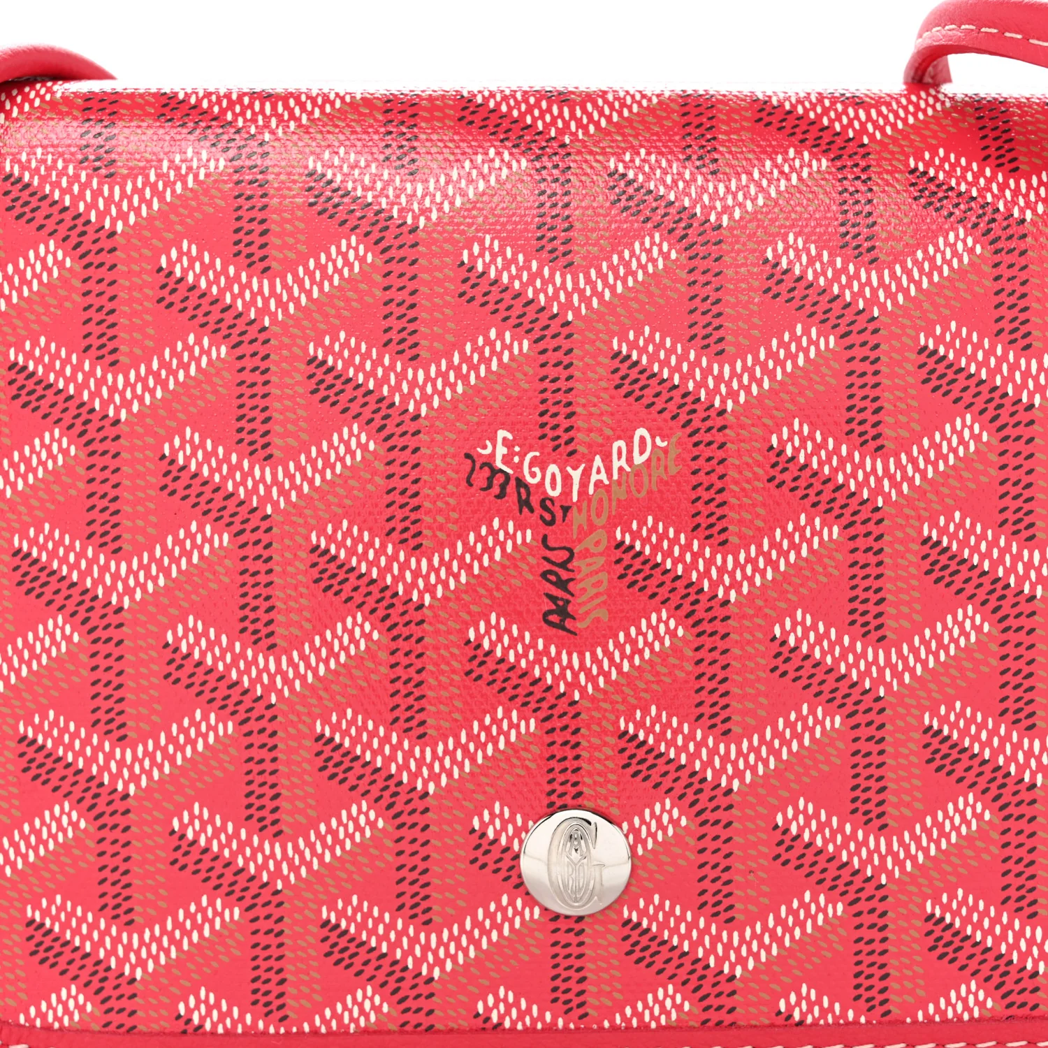 Goyardine Le Jardin Plumet Wallet Clutch Fuchsia - Top Club