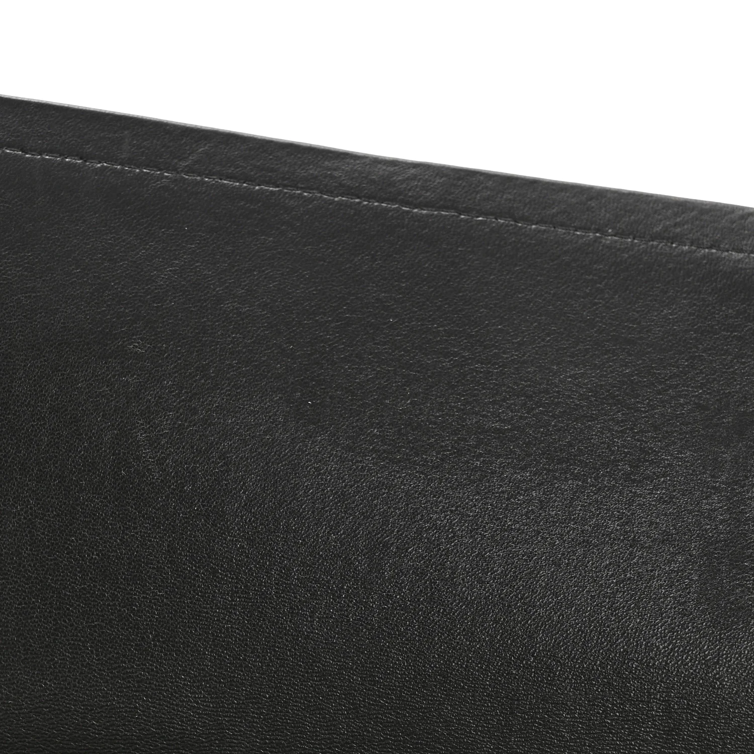 Lambskin Quilted Jumbo Double Flap Black - Top Club