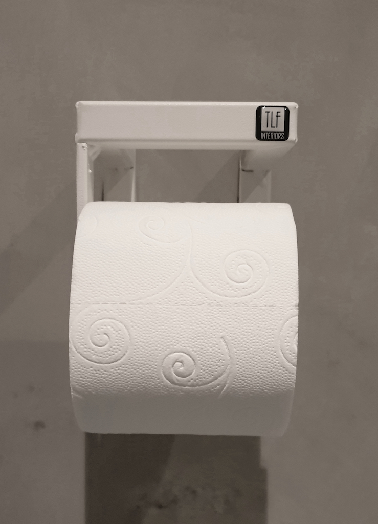 Toiletrolhouder Wit