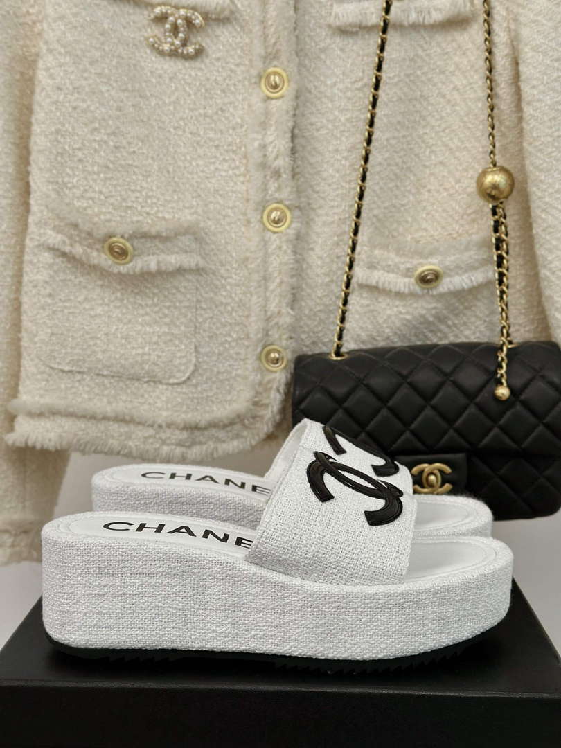 Chanel Women's fashion Knitwear Slippers C88106 - Sneaker Replica Workshop