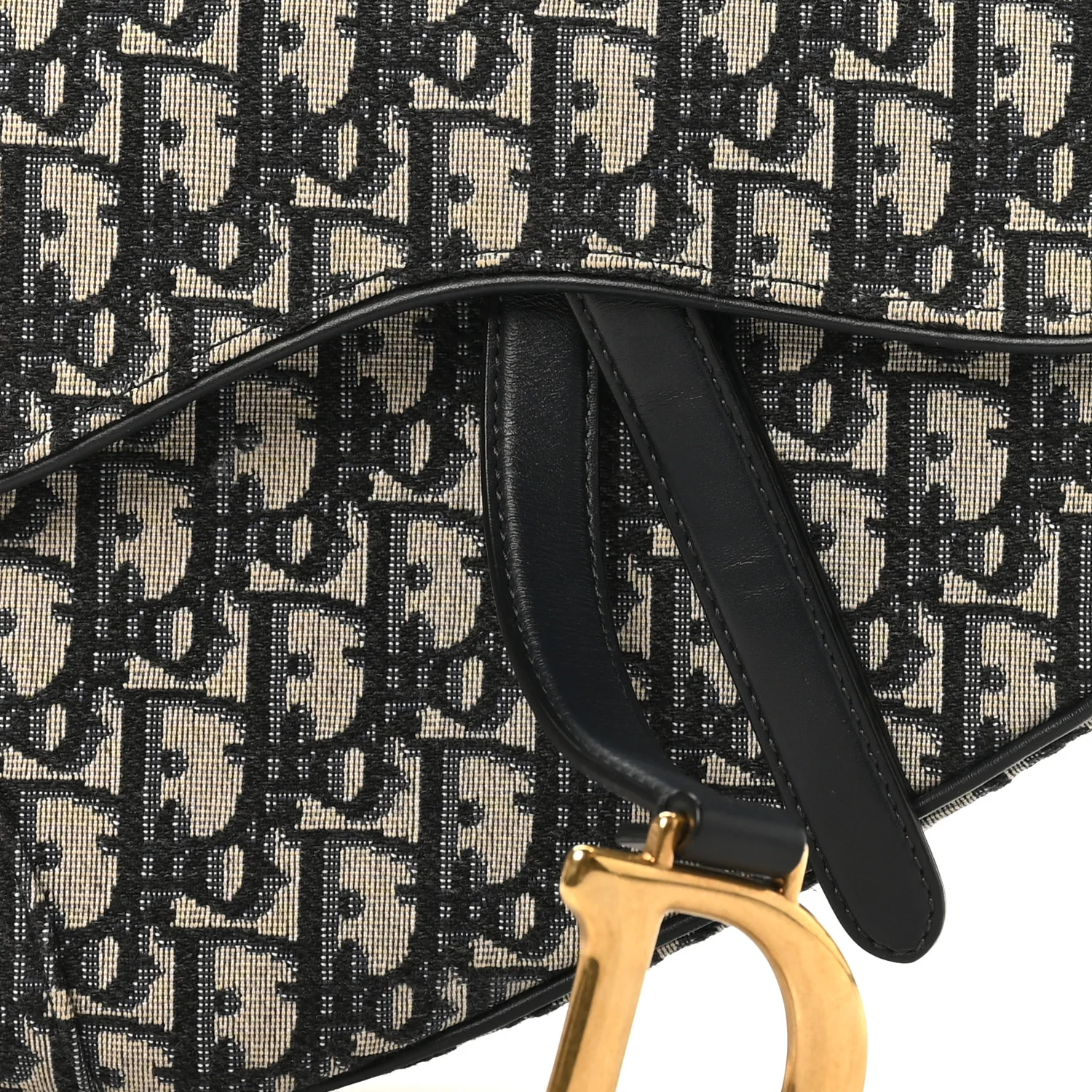 Oblique Saddle Bag Blue - Top Club