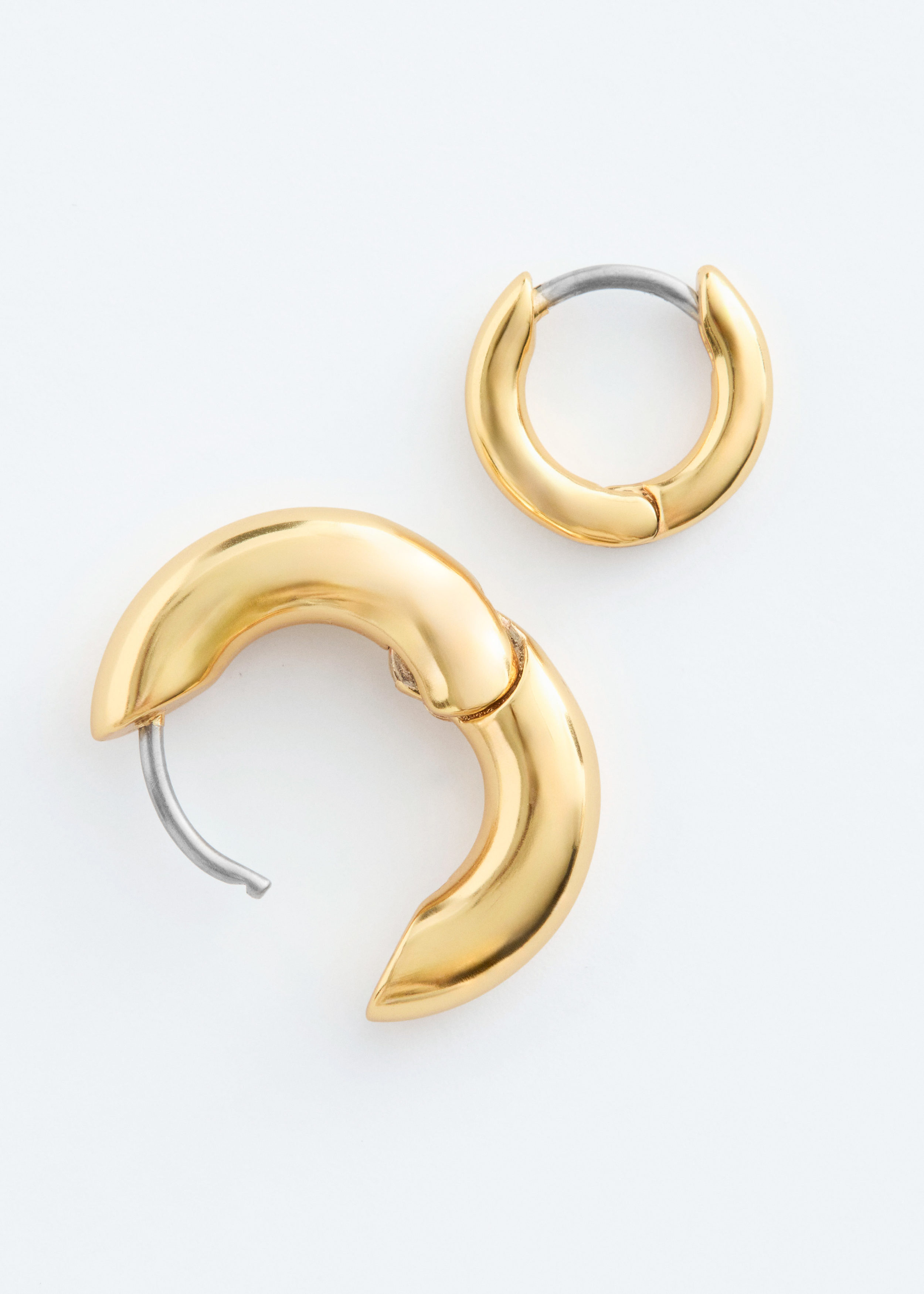 & Other Stories CHUNKY HOOP EARRING SET