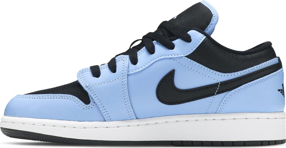 Air Jordan 1 Low GS  University Blue Black  553560-403 - Sneaker Replica Workshop